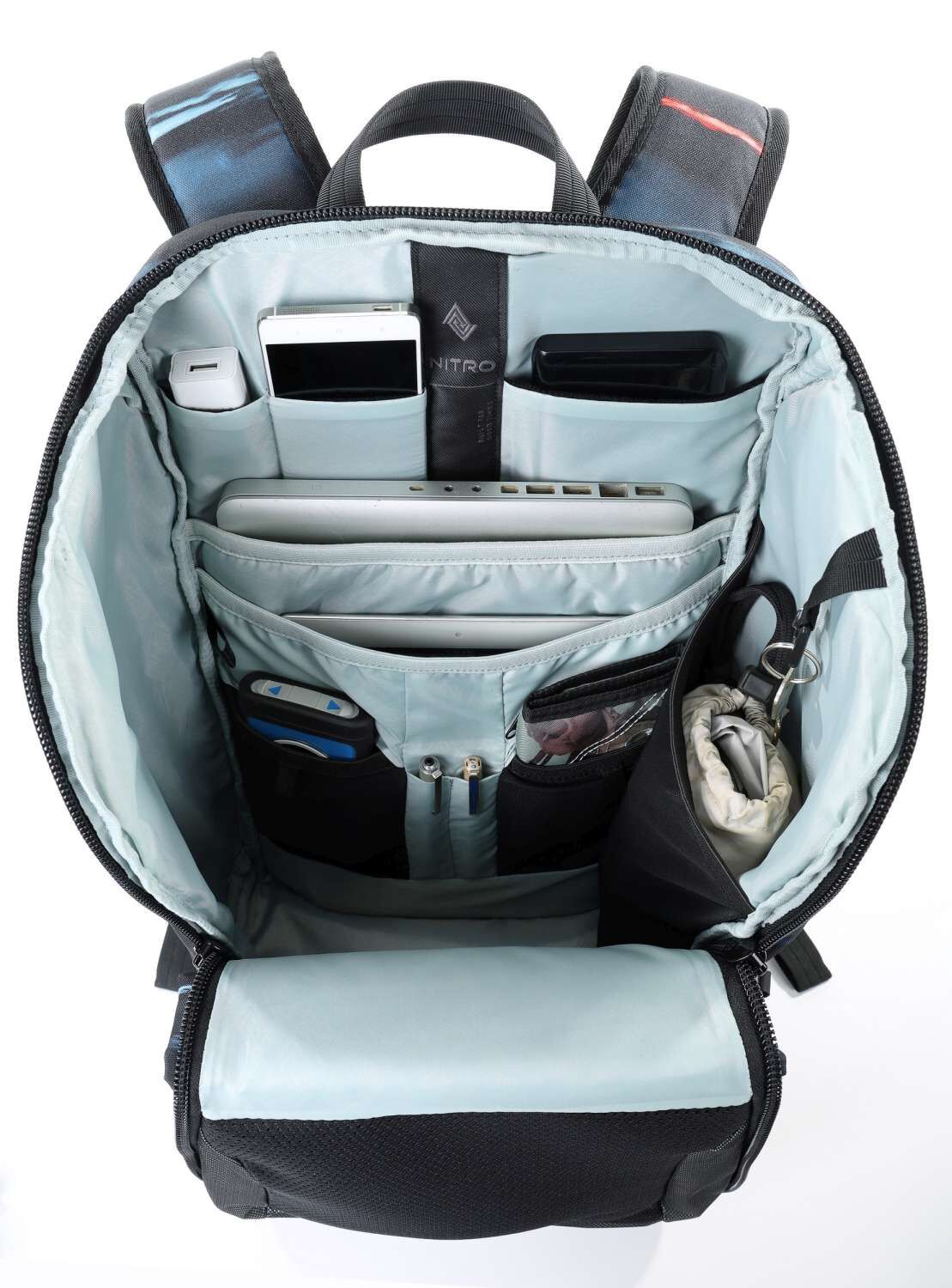 Nitro Rucksack NIKURO TRAVELER ACID DAWN multi Nitro Rucksack NIKURO TRAVELER ACID DAWN multi