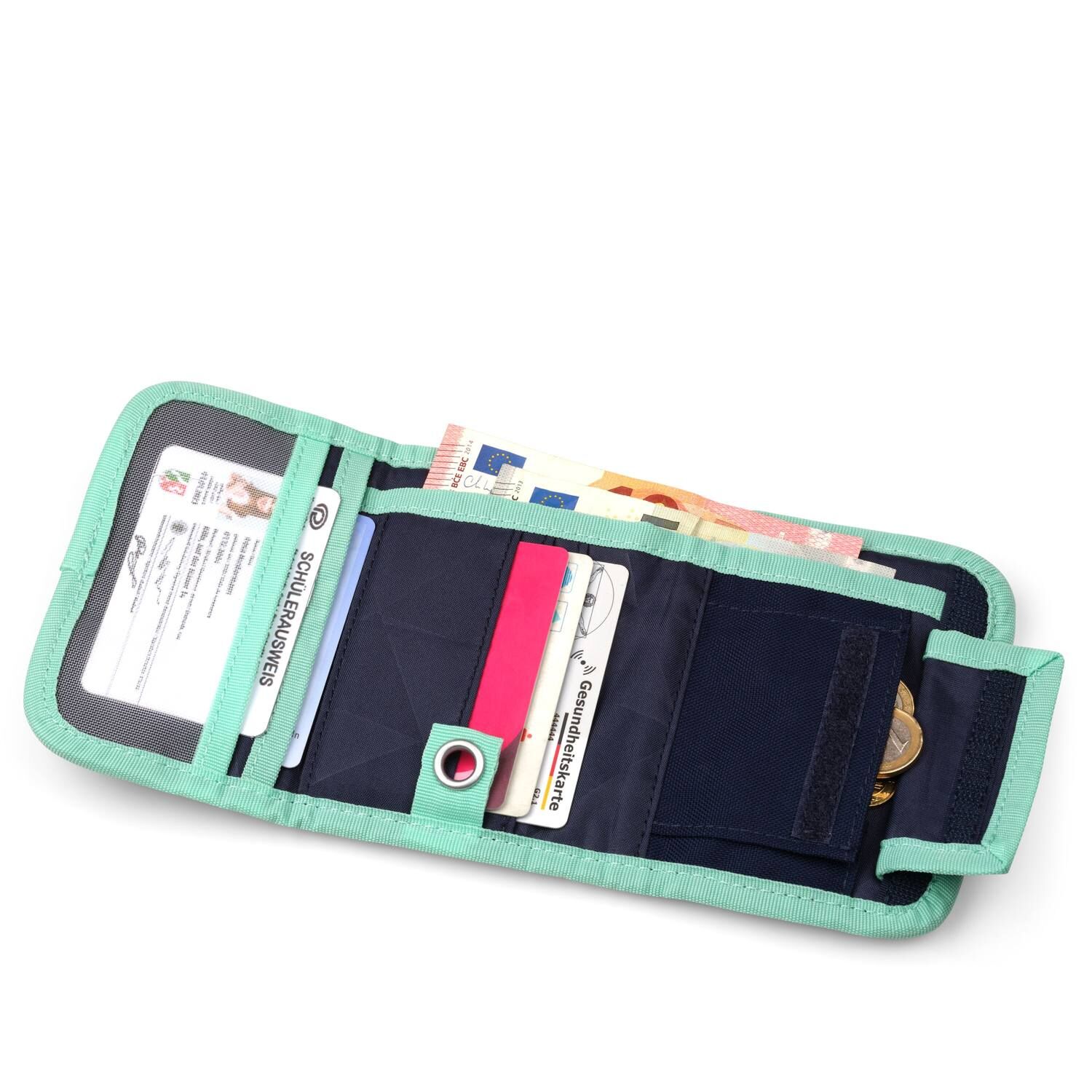 Satch Geldbeutel Ocean Mint