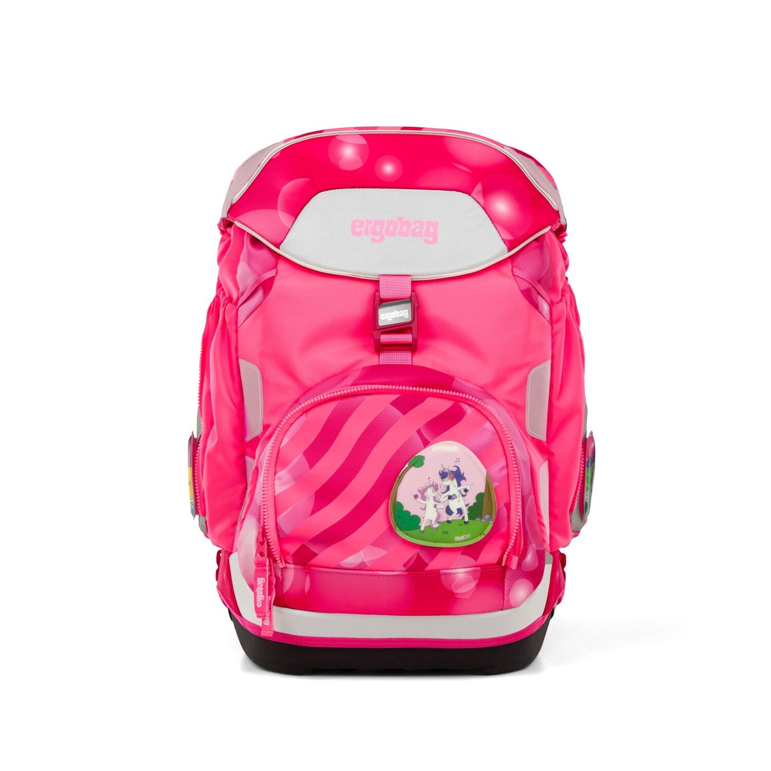 ergobag pack Schulrucksack-Set Neo KuntBärbuntes Einhorn