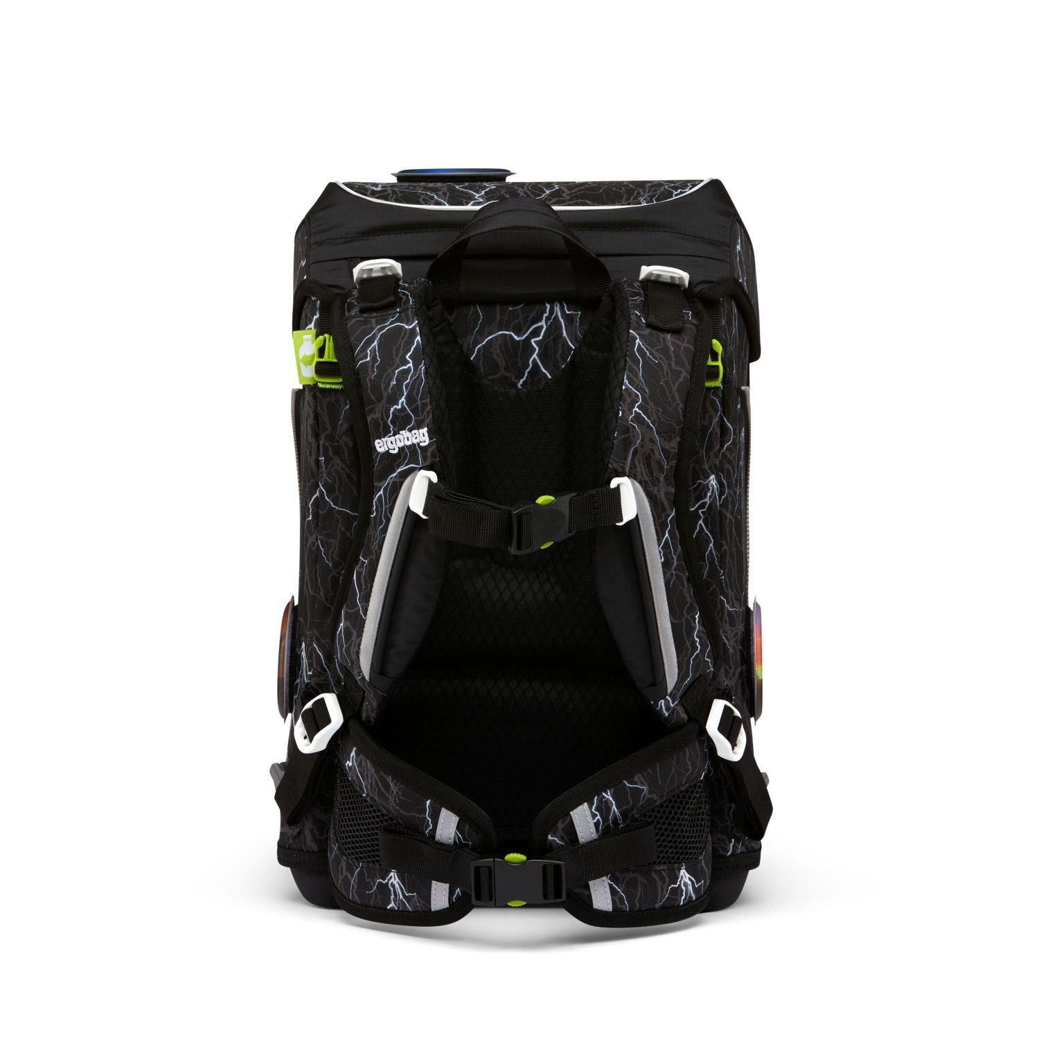 ergobag cubo light Schulranzen-Set Super ReflektBär