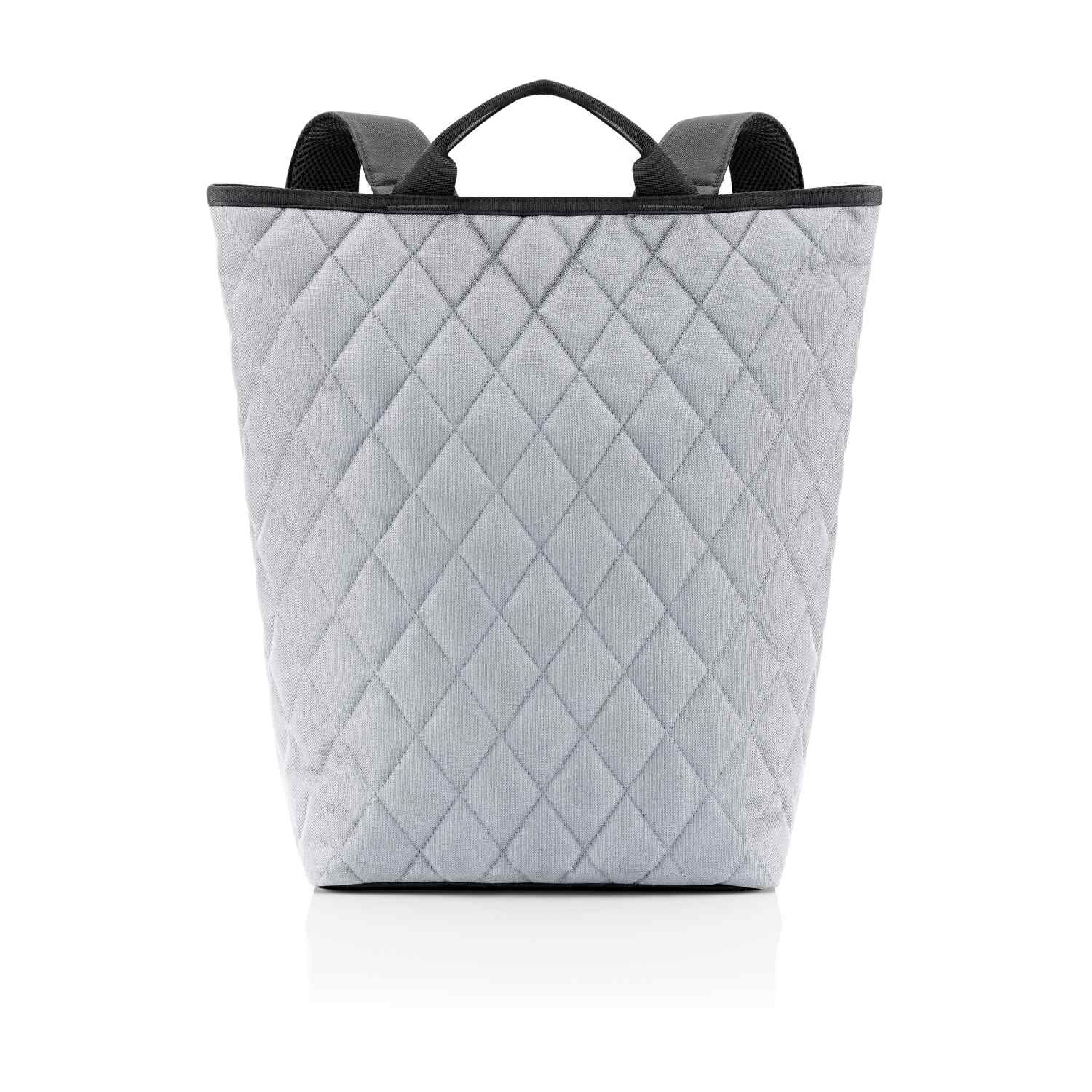 reisenthel shopper-backpack rhombus light grey