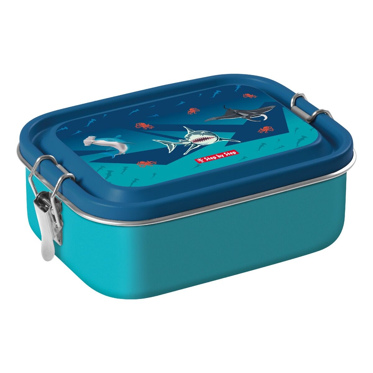 Step by Step Edelstahl-Lunchbox „Underwater”