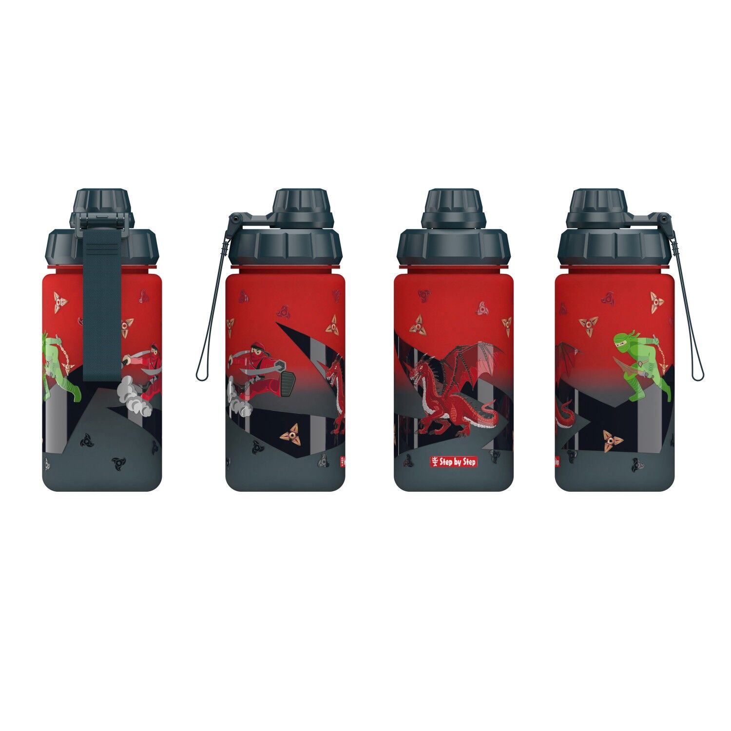 Step by Step Trinkflasche "Warrior"