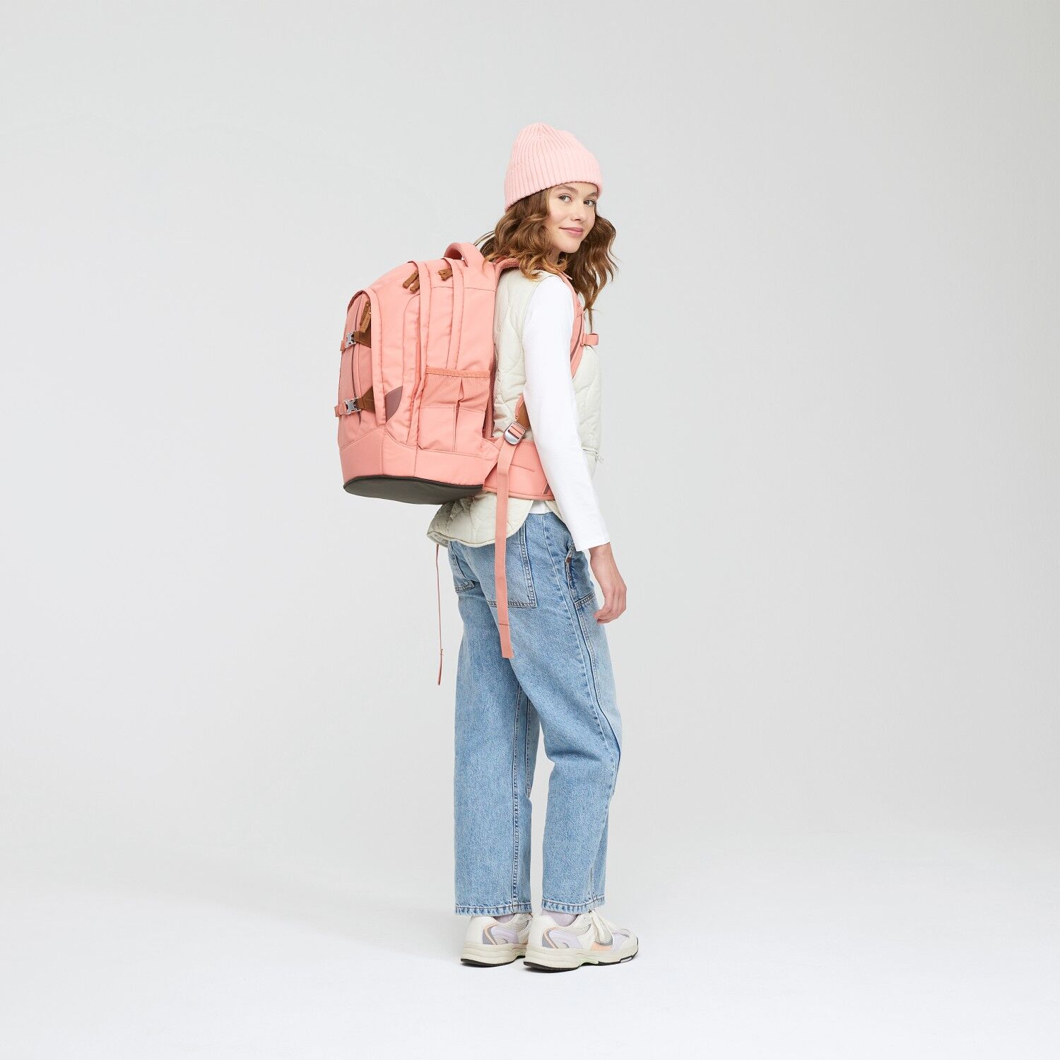 Satch pack Schulrucksack Nordic Coral