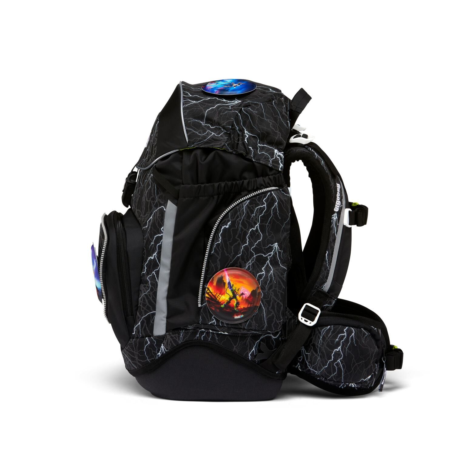 ergobag pack Schulrucksack-Set Super ReflektBär