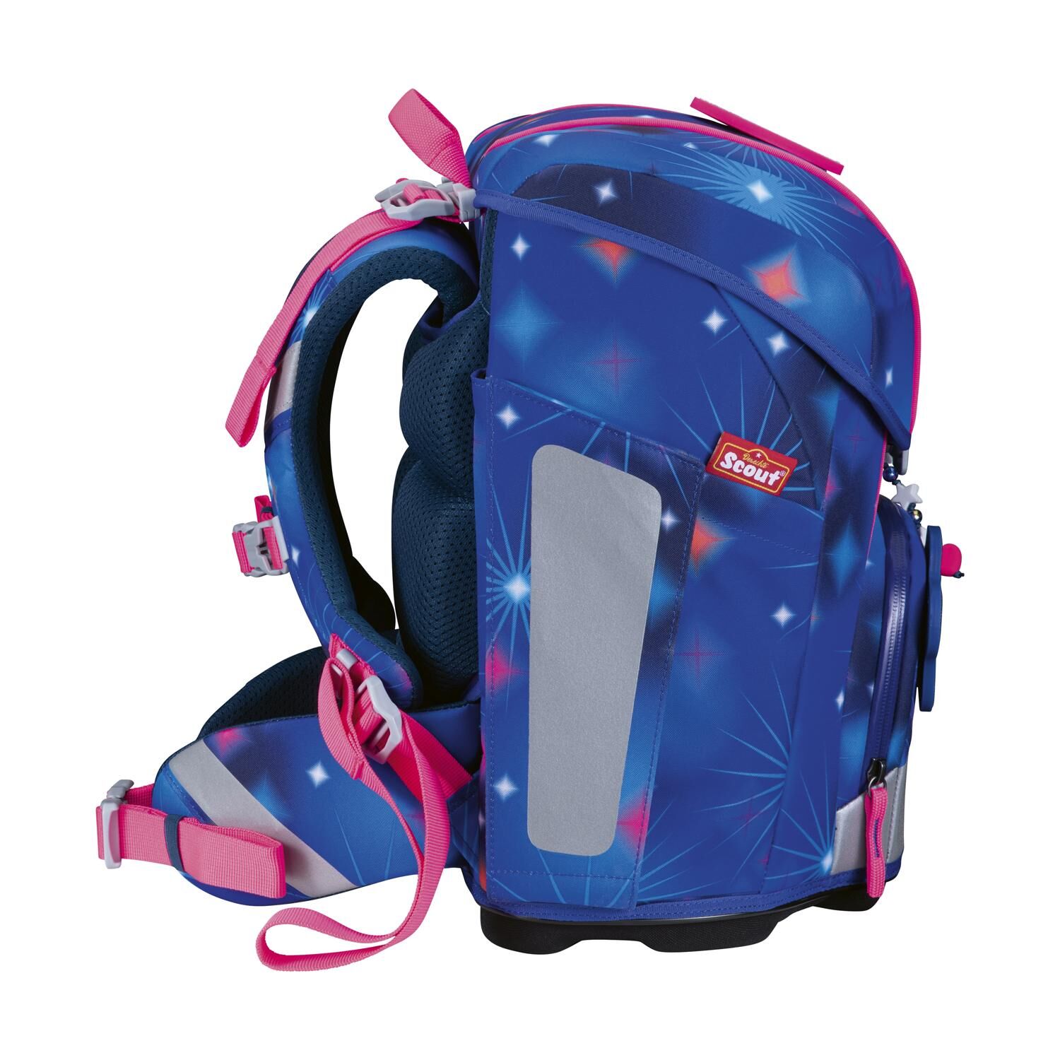 Scout Micro Schulranzen-Set 4 teilig LED Sparkling Dream