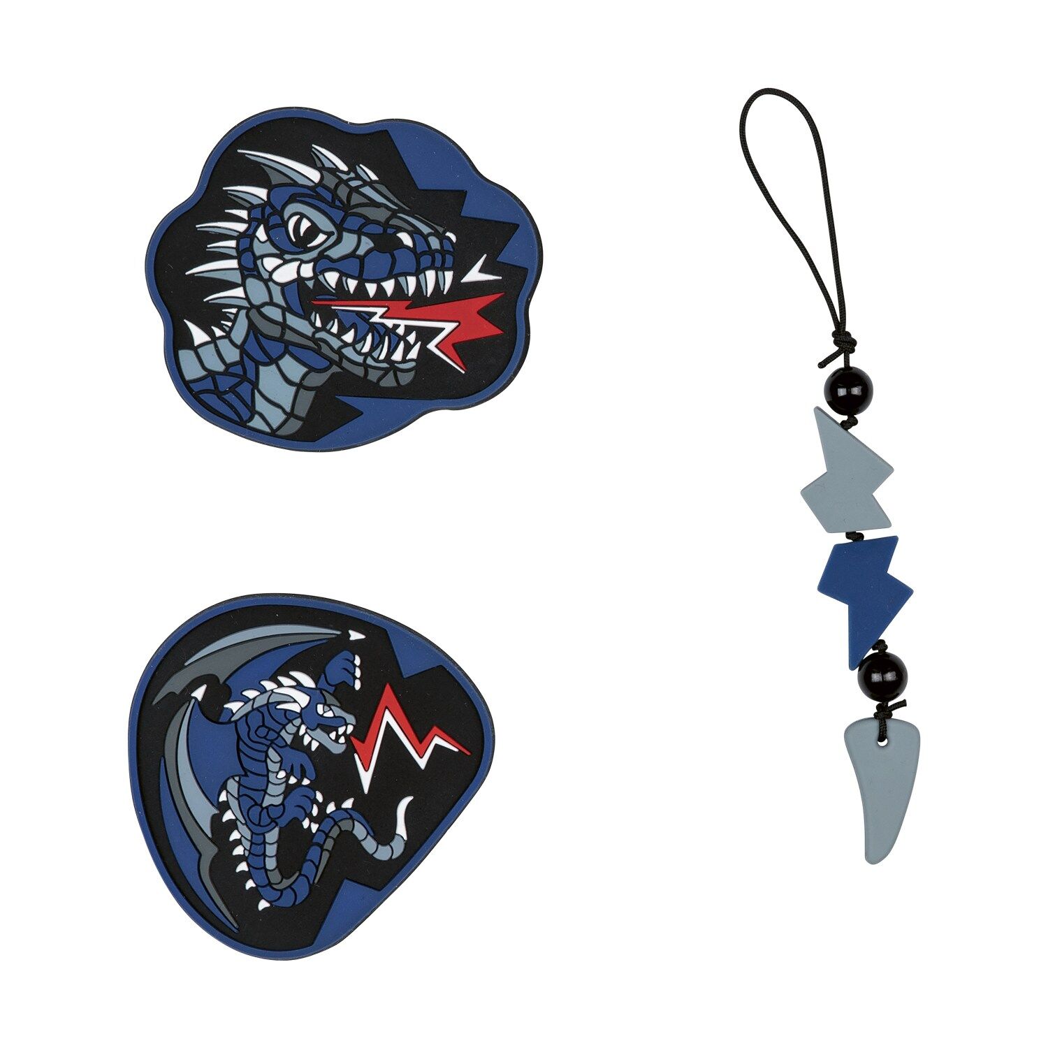 DerDieDas ErgoFlex Light Dark Dragon Schulranzenset 5-teilig