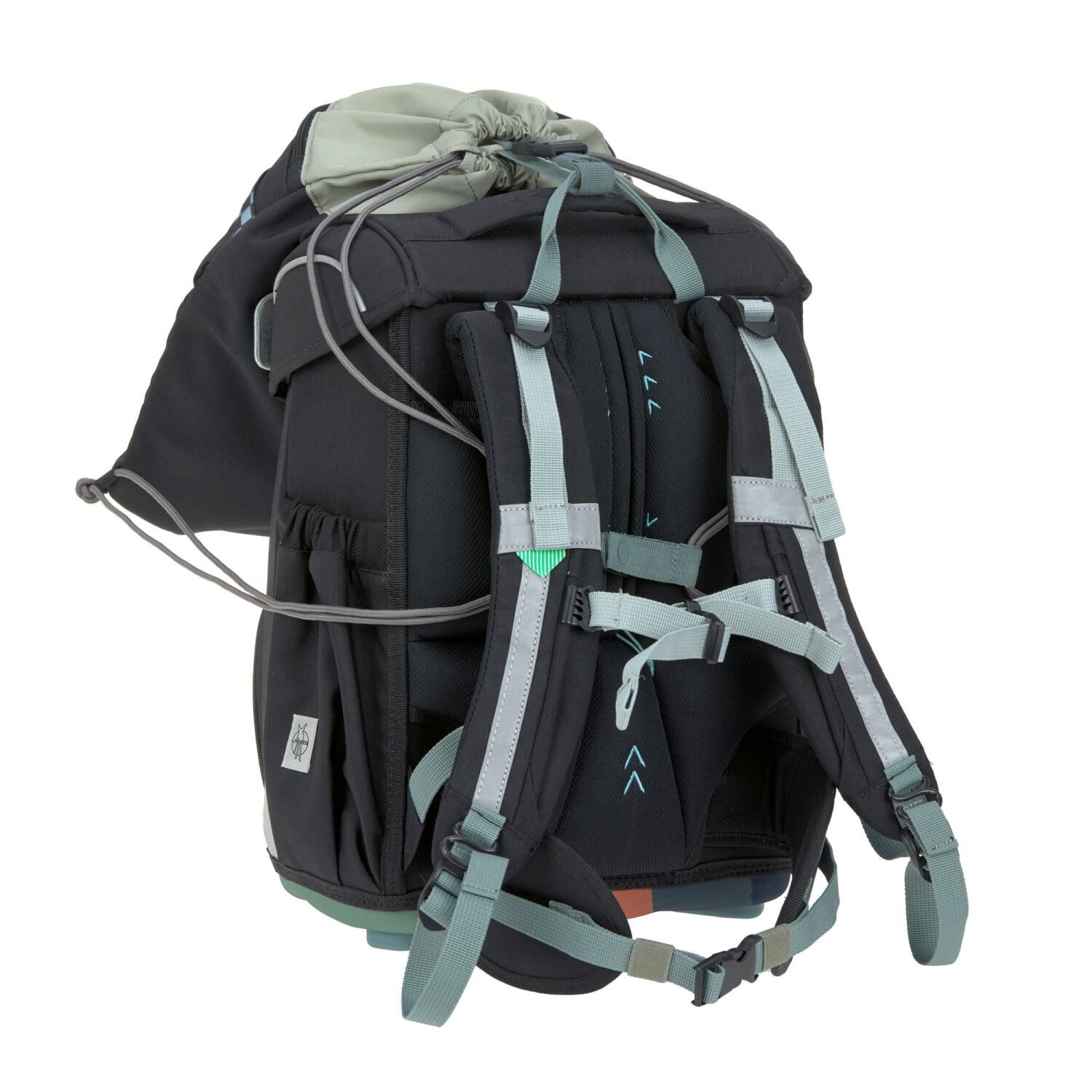 Lässig Schulranzen Set 7-teilig, Slim Unique black