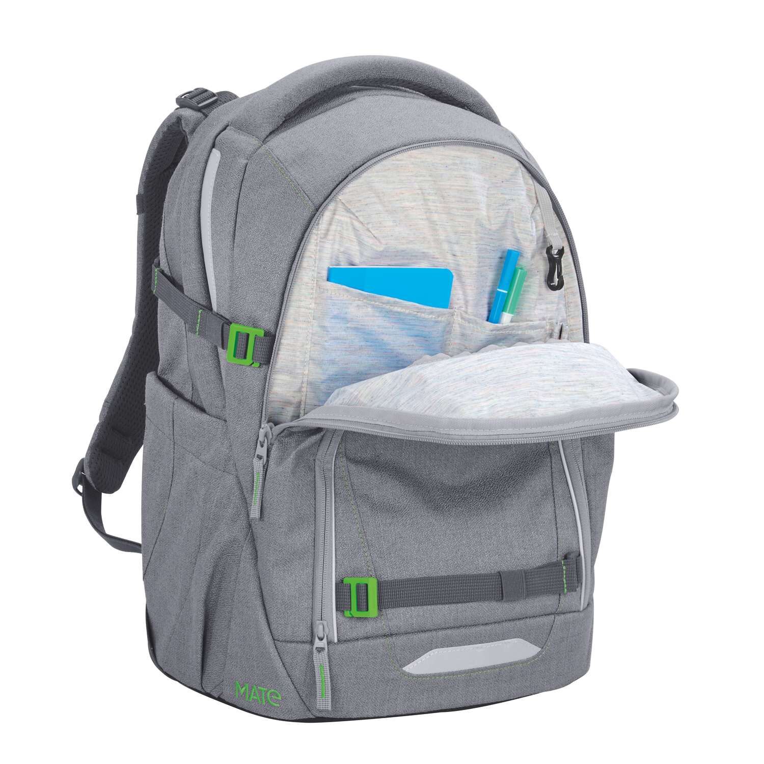 coocazoo Schulrucksack MATE, Mixed Silver Dust