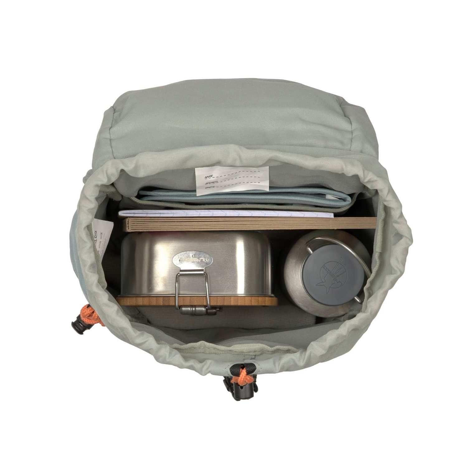 Lässig Kindergartenrucksack Outdoor - Nature, light blue