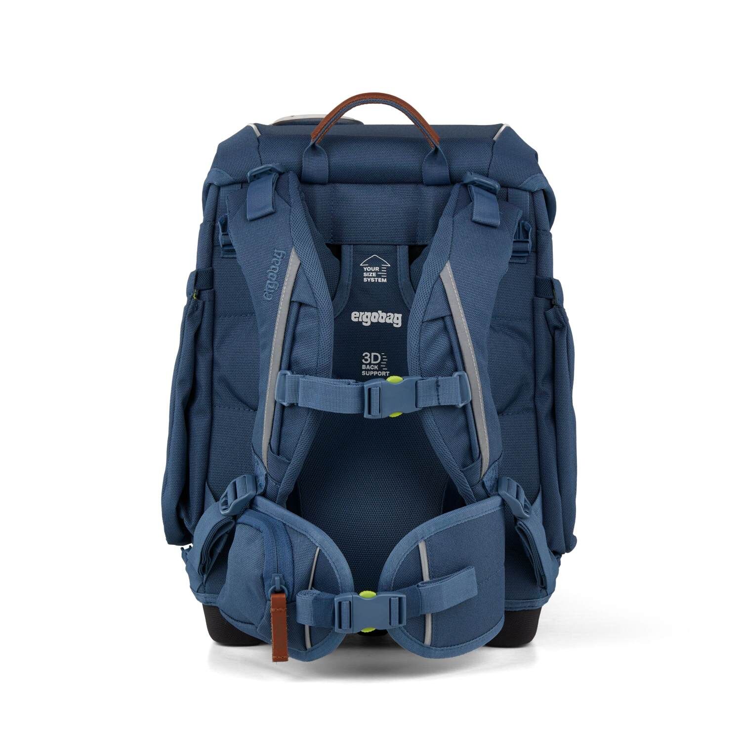 ergobag cubo Schulranzen-Set Schneebärstöber