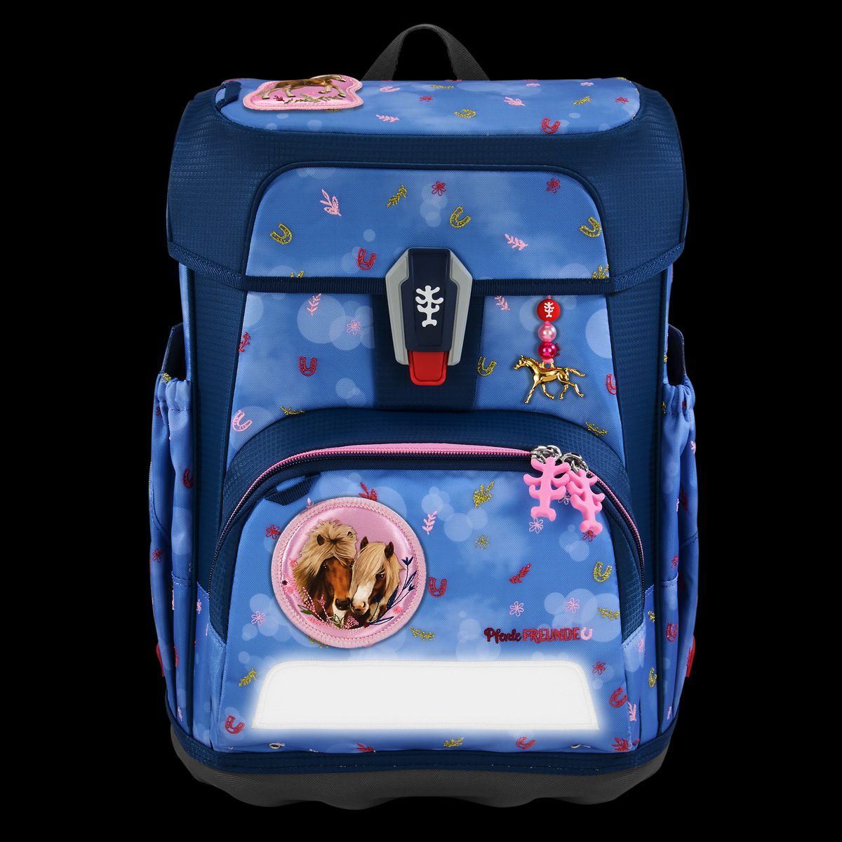 Step by Step CLOUD Spiegelburg Schulranzen-Set, Pferdefreunde "Horse Friends", 5-teilig