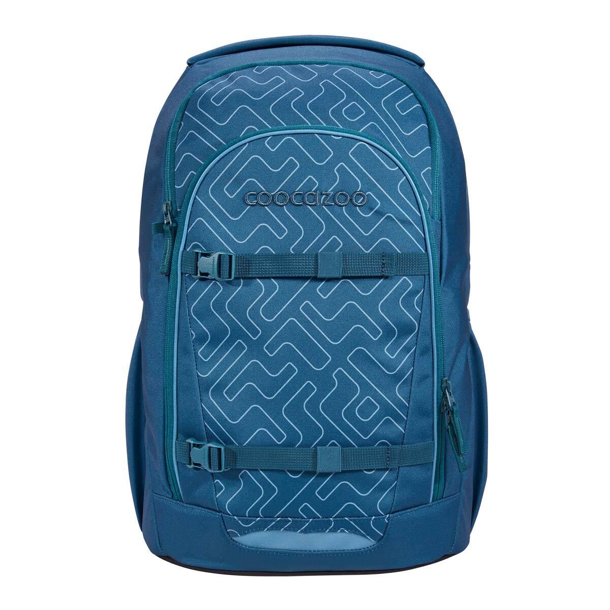 coocazoo Schulrucksack EVERY, Blue Maze