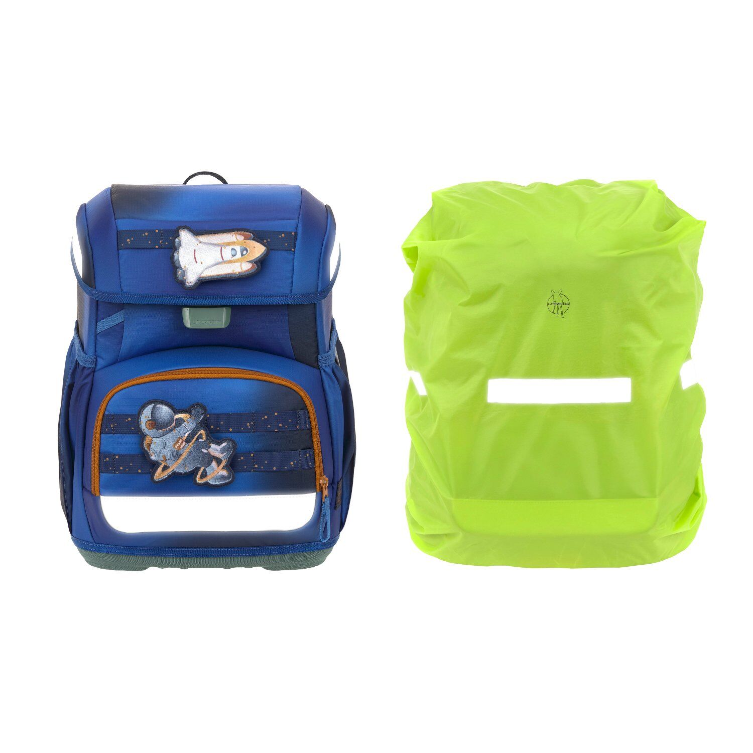 Lässig Schulranzen-Set Light, Unique Space blue