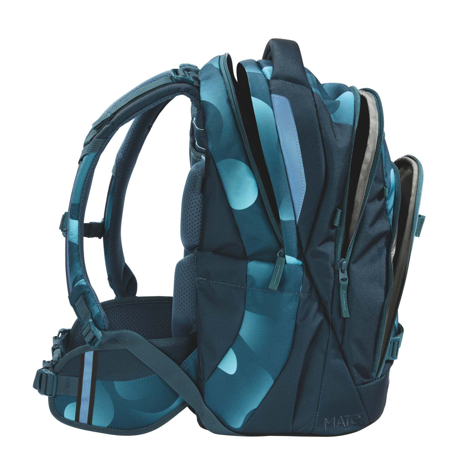 coocazoo Schulrucksack MATE, Aqua Flow