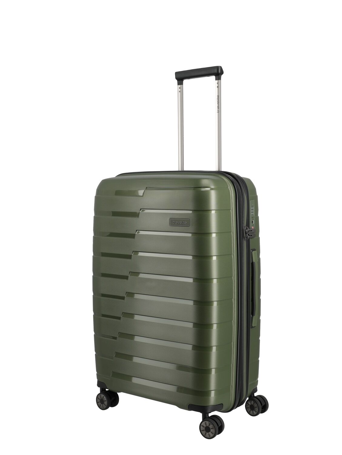 Travelite Koffer AIR BASE 4w Trolley M, Olive