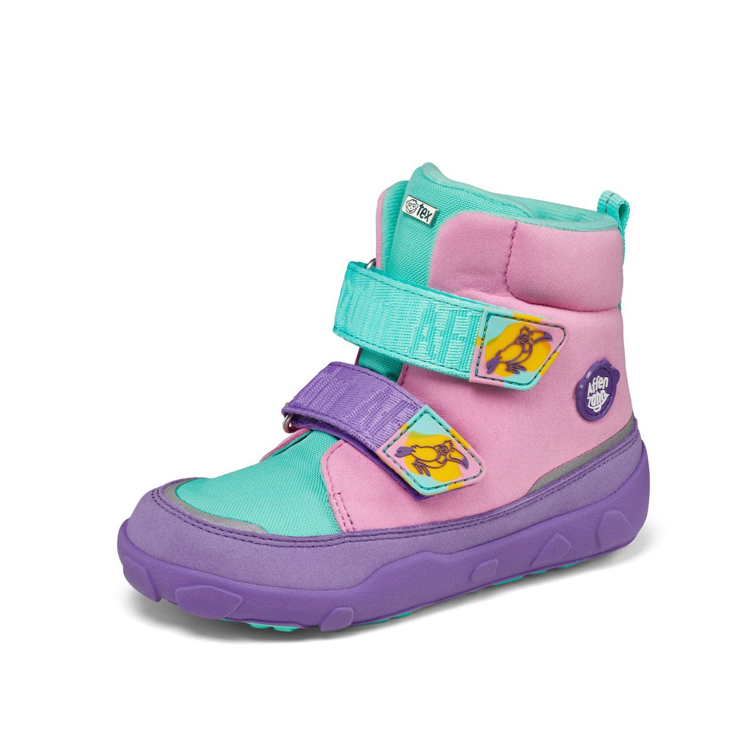 Affenzahn Winterstiefel Comfy Vegan Kreativ Tukan Größe 26