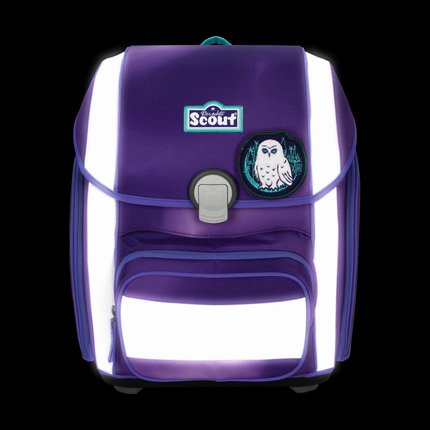 Scout Genius Exklusiv Superflash Purple Magic Schulranzen-Set 4-teilig Scout Genius Exklusiv Superflash Purple Magic Schulranzen-Set 4-teilig