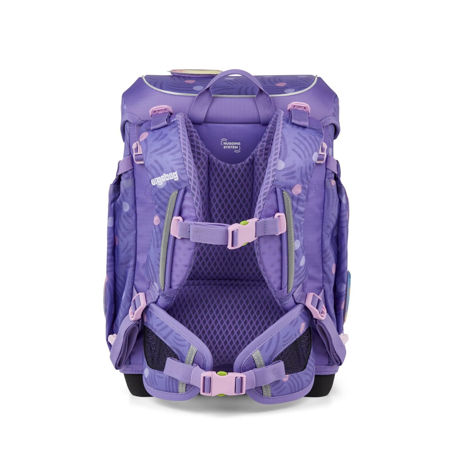 ergobag cubo light Schulranzen-Set PonyBäradies