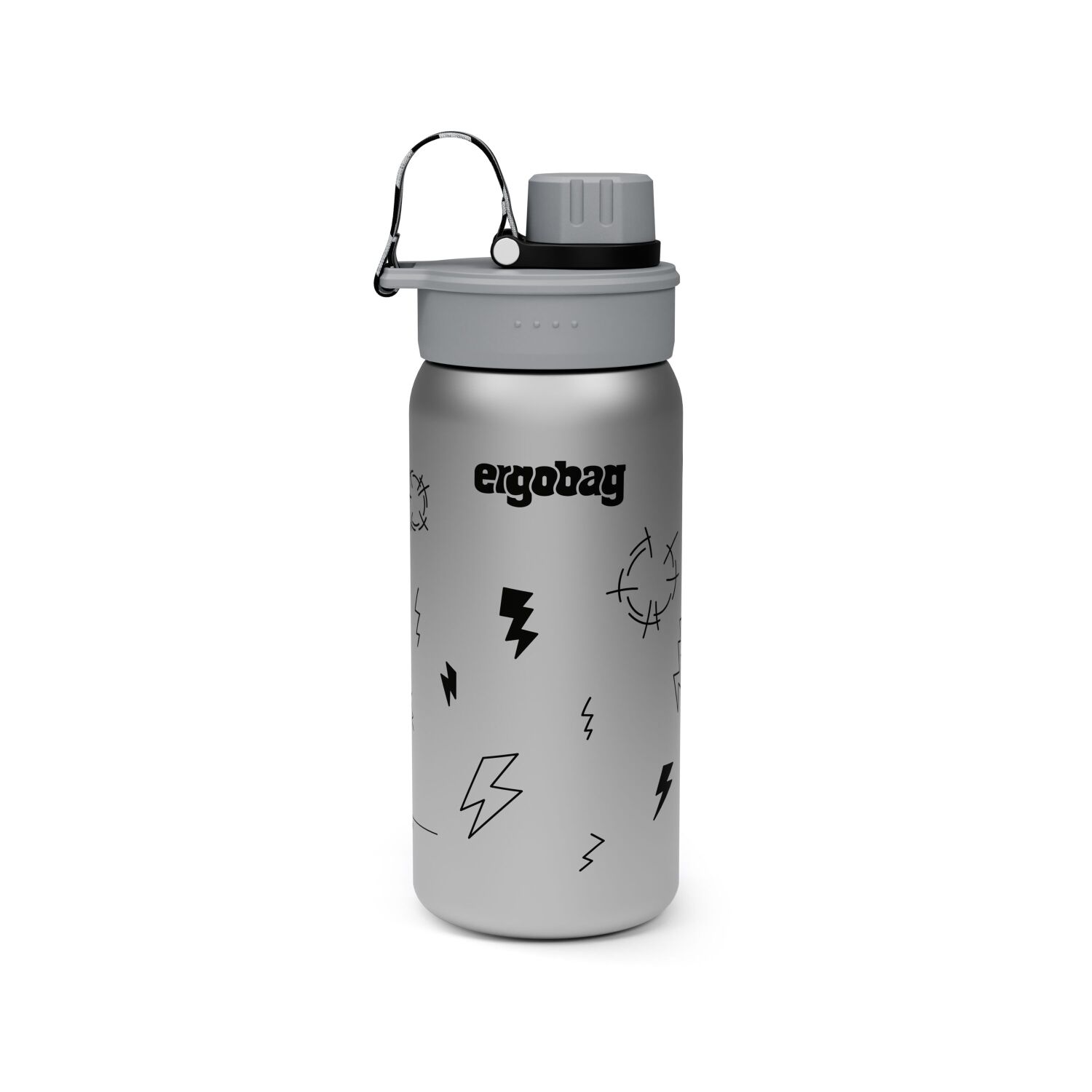 ergobag Edelstahl Trinkflasche Gewitter