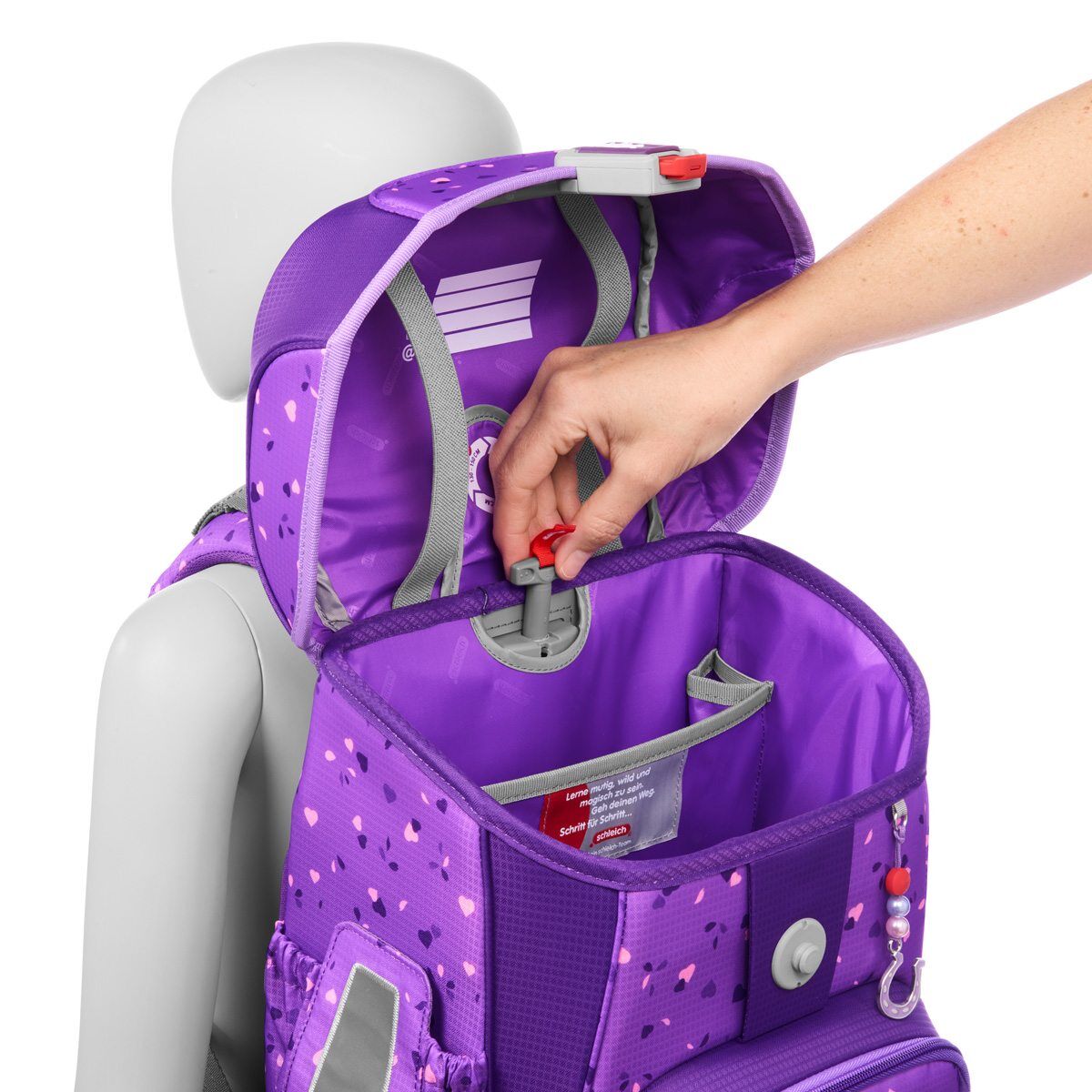 Step by Step CLOUD schleich® Schulranzen-Set, Horse Club, "Horse"