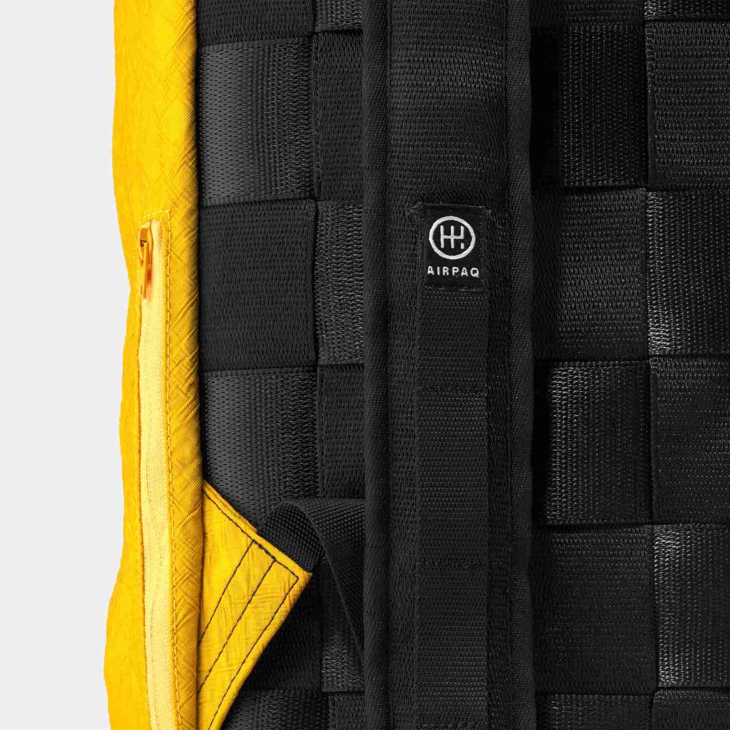 Airpaq Rucksack Rolltop Gelb Airpaq Rucksack Rolltop Gelb