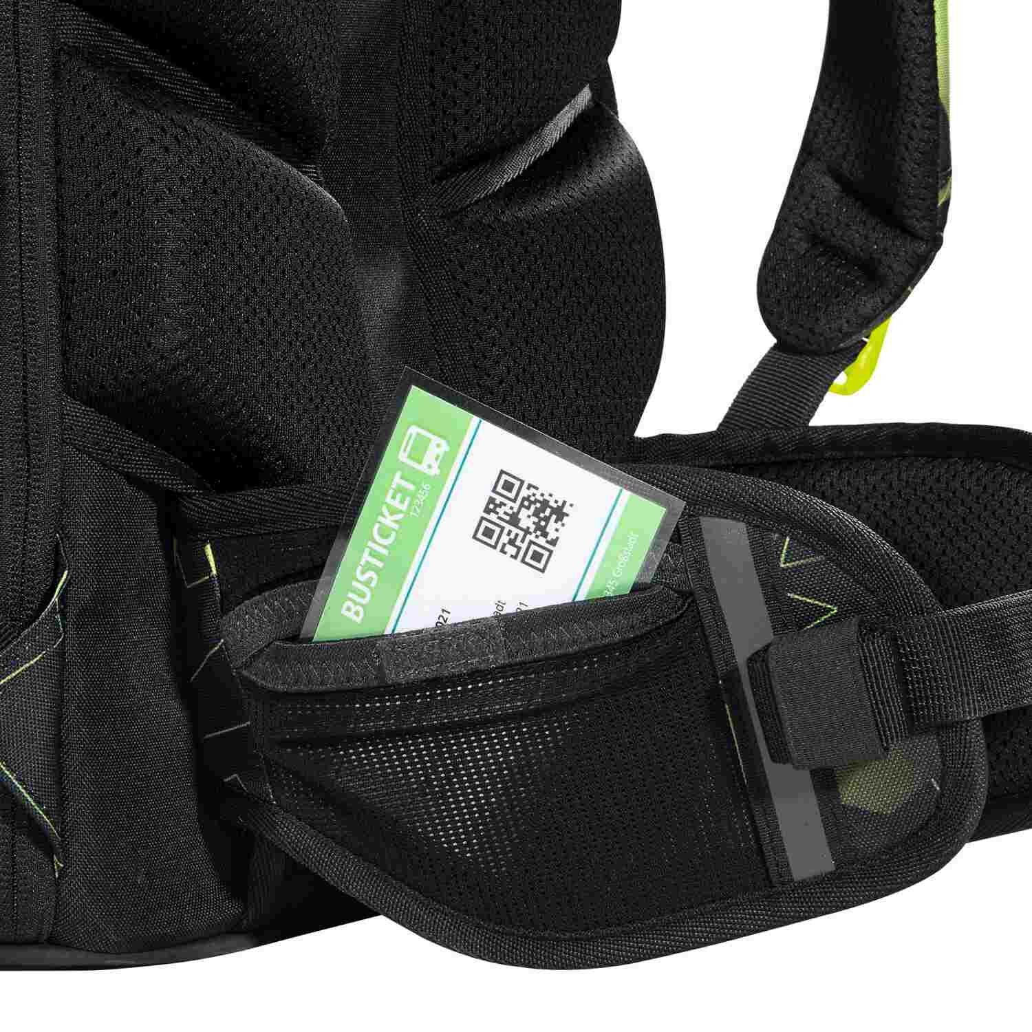 coocazoo Schulrucksack PORTER, Lime Flash