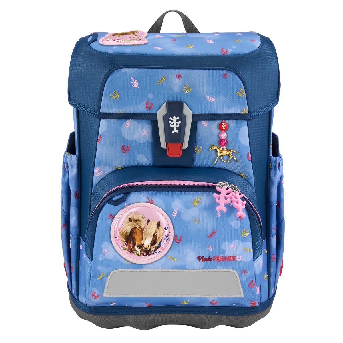 Step by Step CLOUD Spiegelburg Schulranzen-Set, Pferdefreunde "Horse Friends", 5-teilig