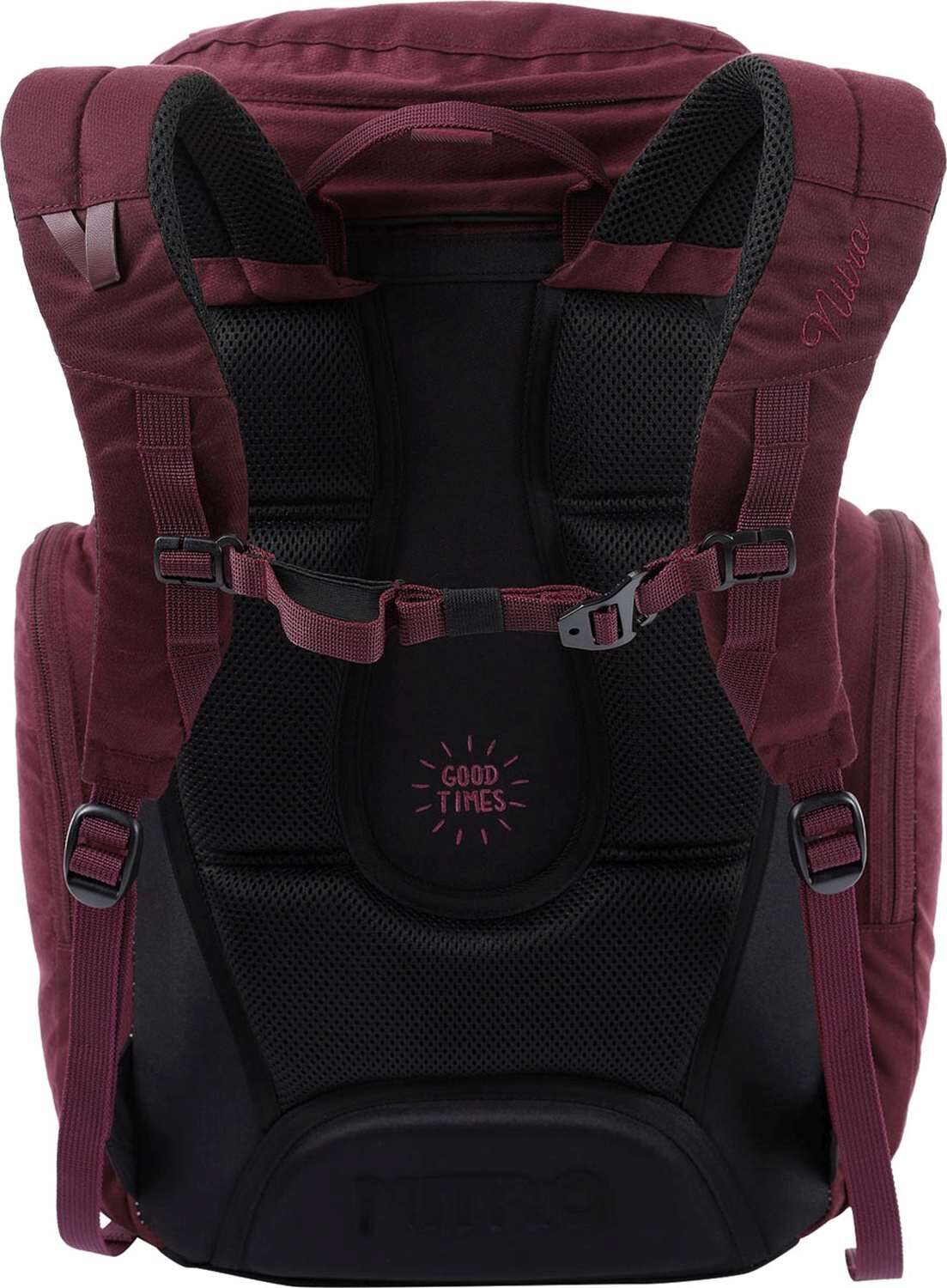 Nitro Rucksack DAYPACKER WINE rot