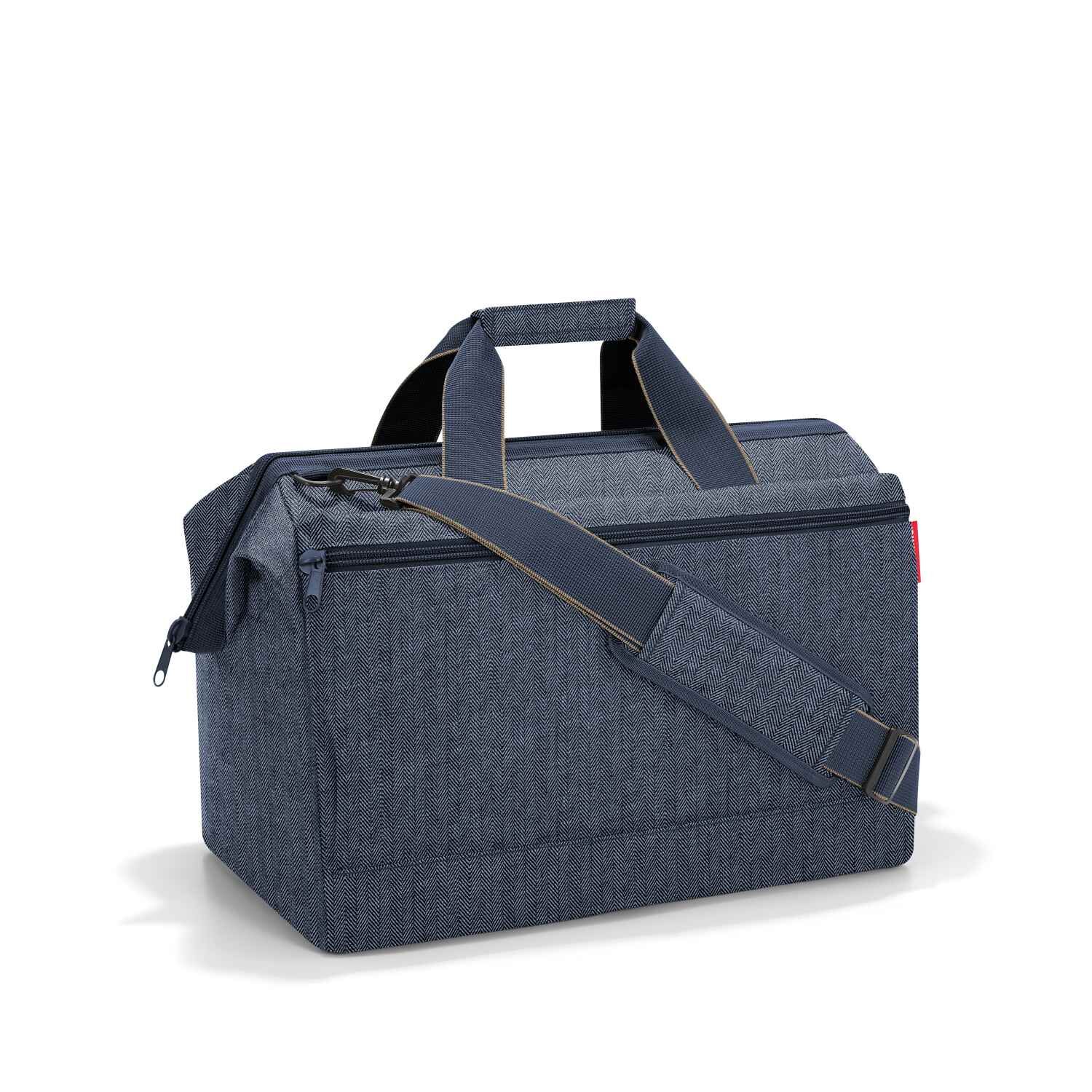 reisenthel Reisetasche allrounder L pocket herringbone dark blue