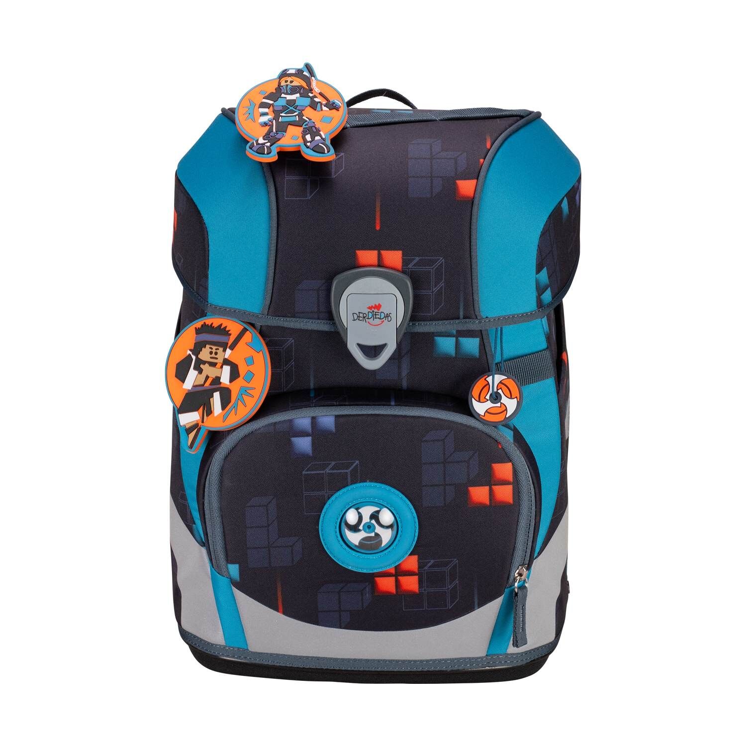 DerDieDas ErgoFlex Tiny Schulranzenset 5 teilig Ninja Fighter
