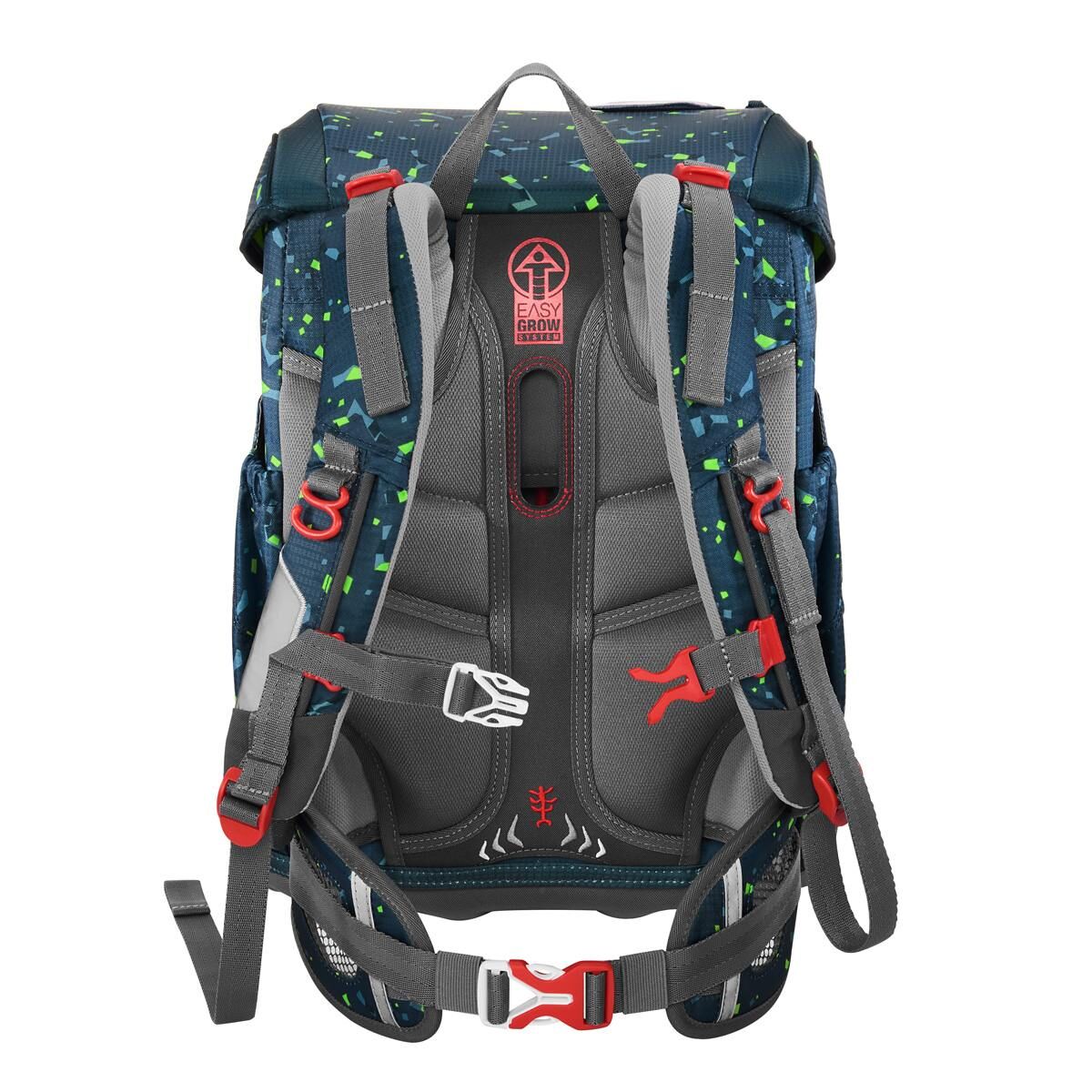 Step by Step CLOUD Schulranzen-Set "Bagger Rocco", 5-teilig