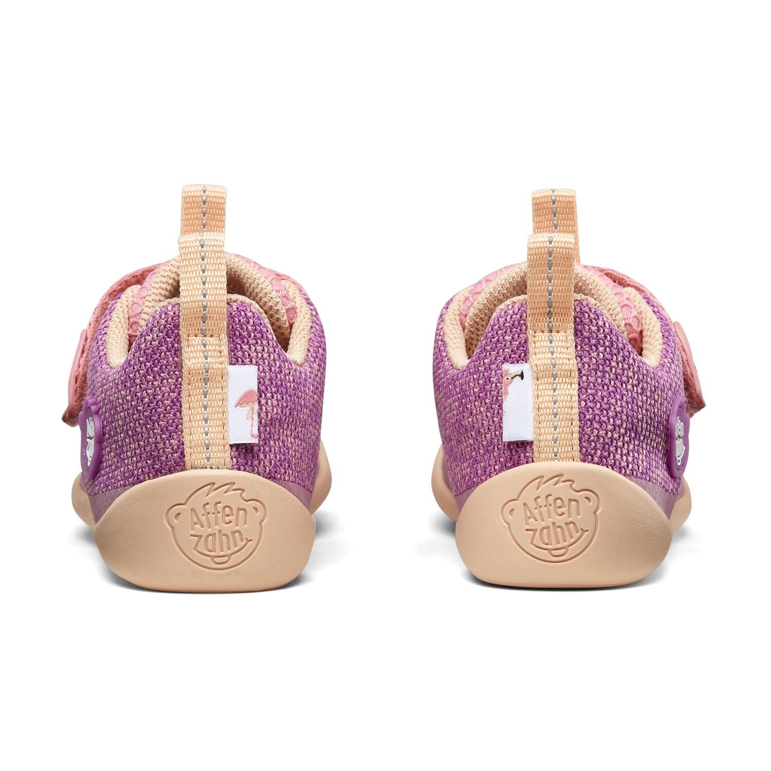 Affenzahn Halbschuh Knit Happy Flamingo Größe 25