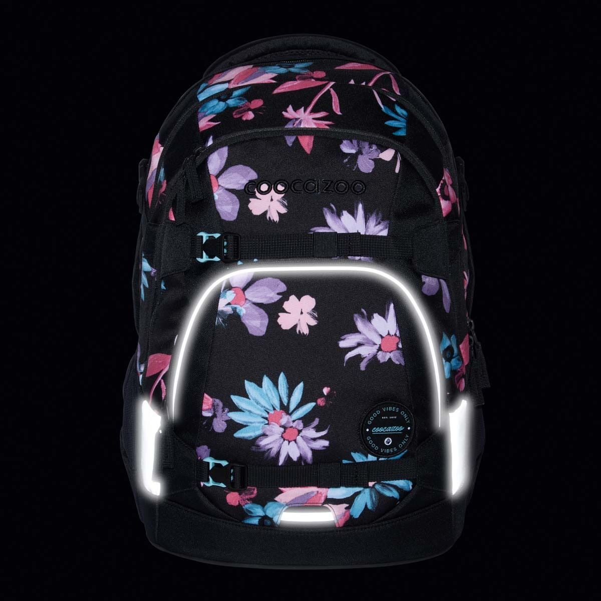 coocazoo Schulrucksack MATE, Floral Artnight