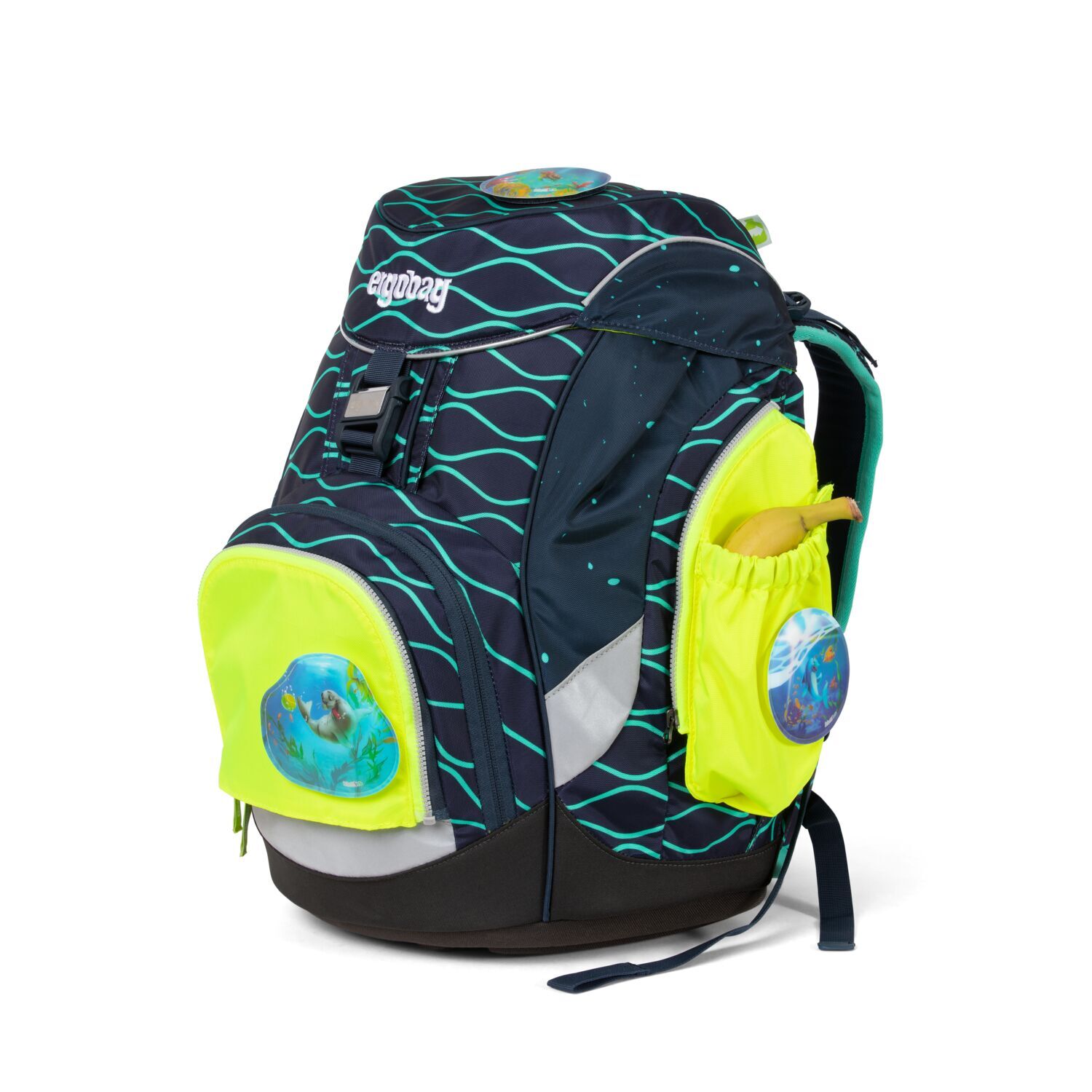 ergobag Fluo Seitentaschen gelb