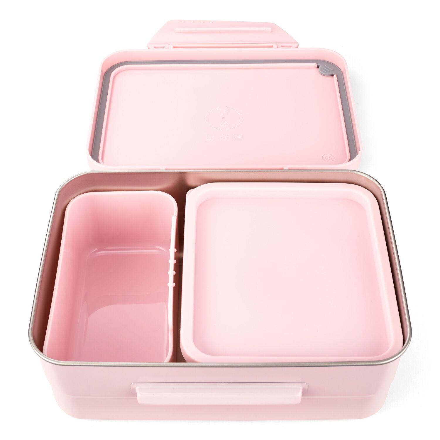 Satch Edelstahl Brotdose Rose