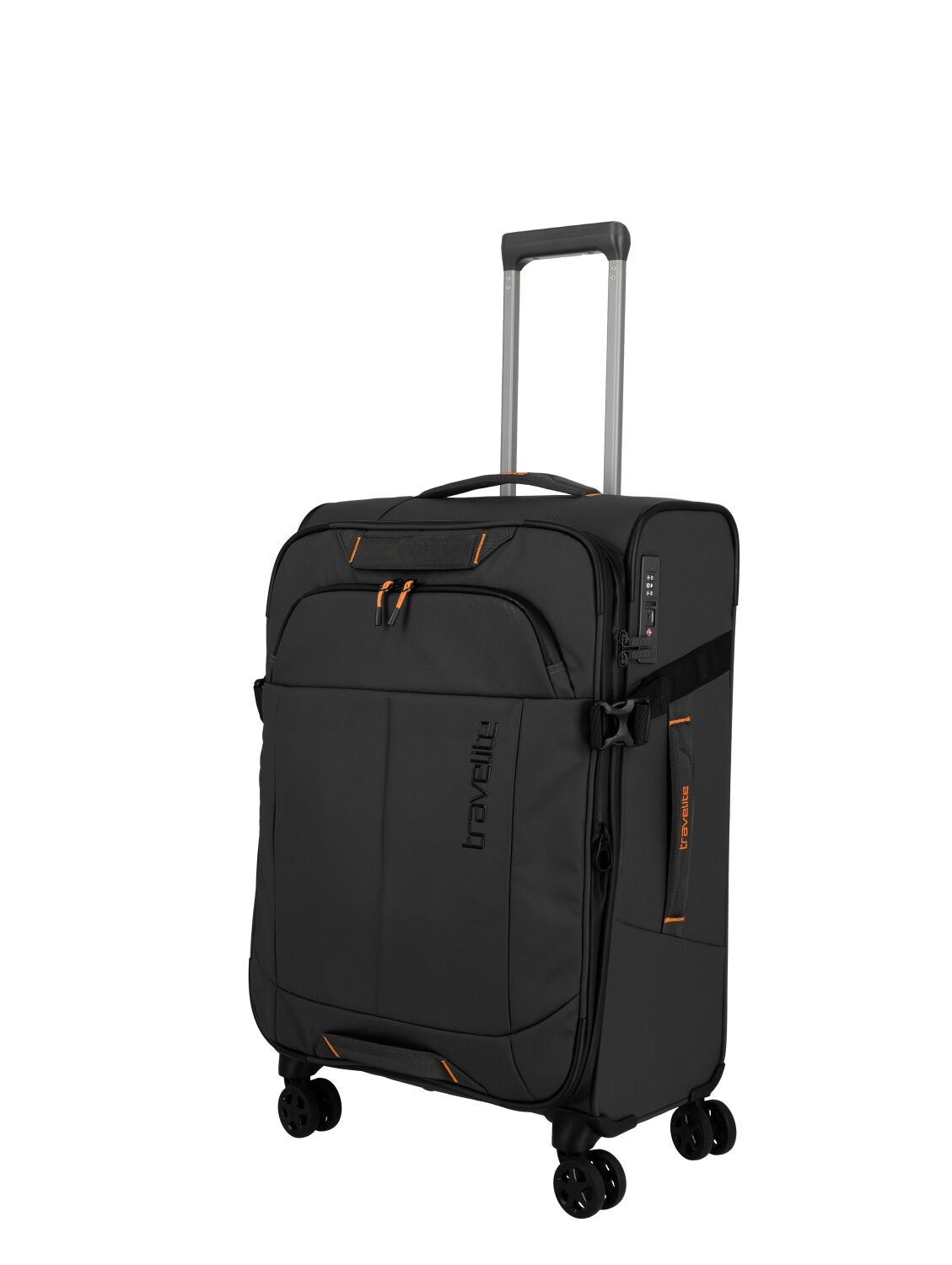 Travelite Koffer BRIIZE Trolley 4w M exp., Black