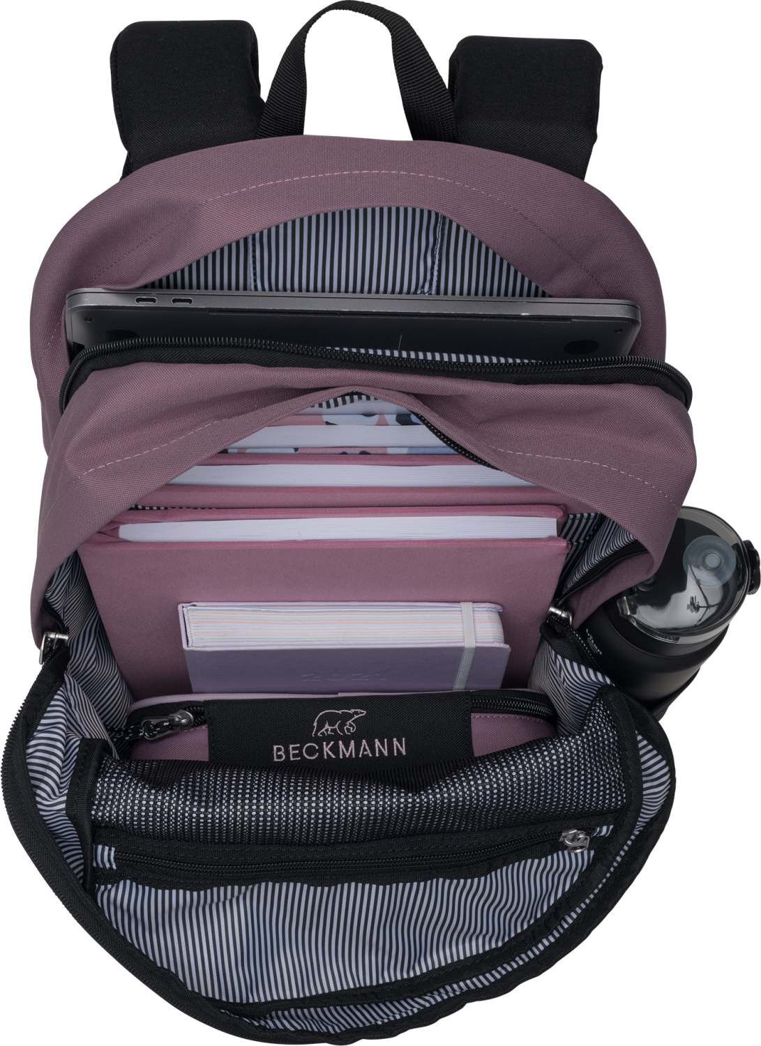 Beckmann Rucksack City Pink Colorblock