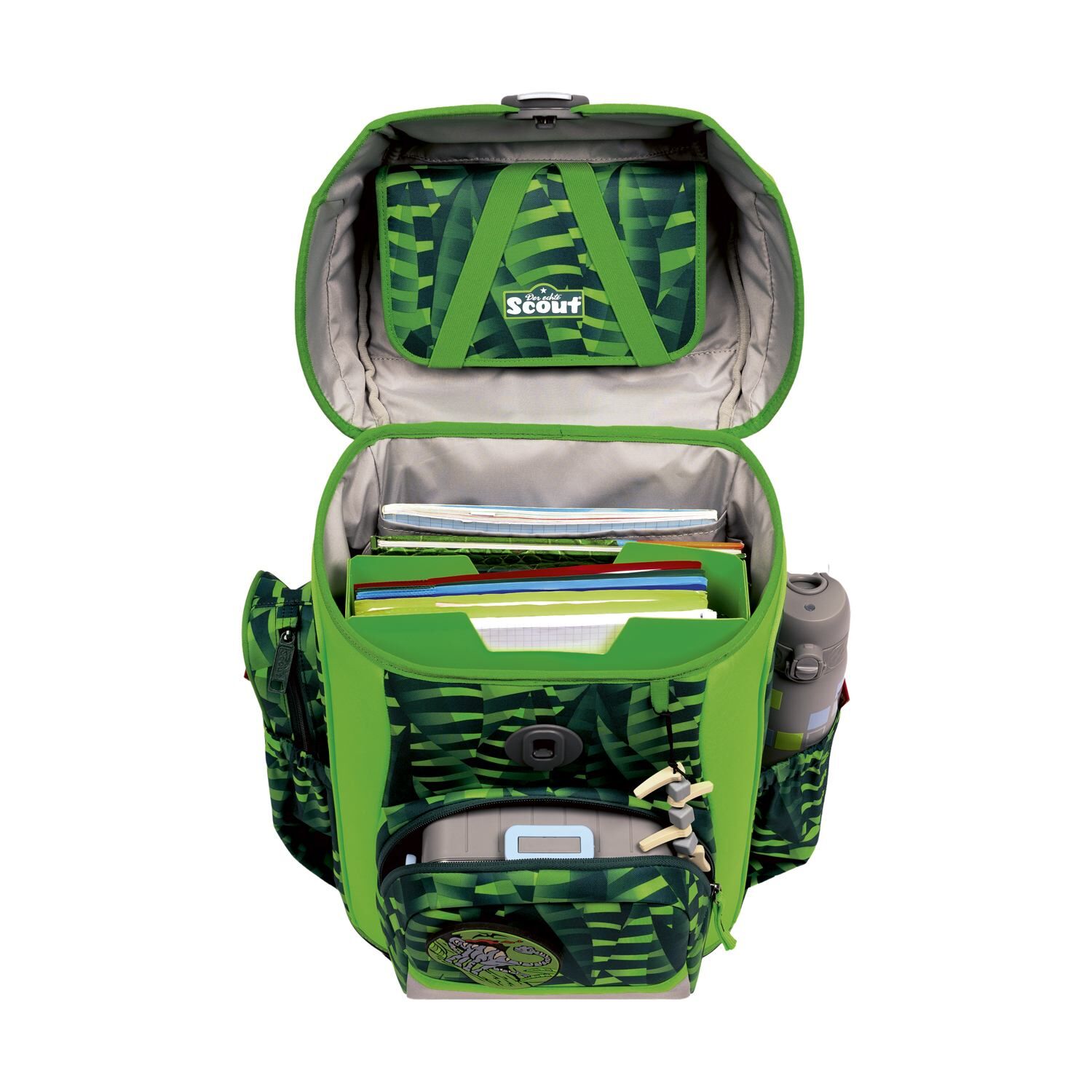 Scout Neo Schulranzen-Set 4 teilig Danger Dino