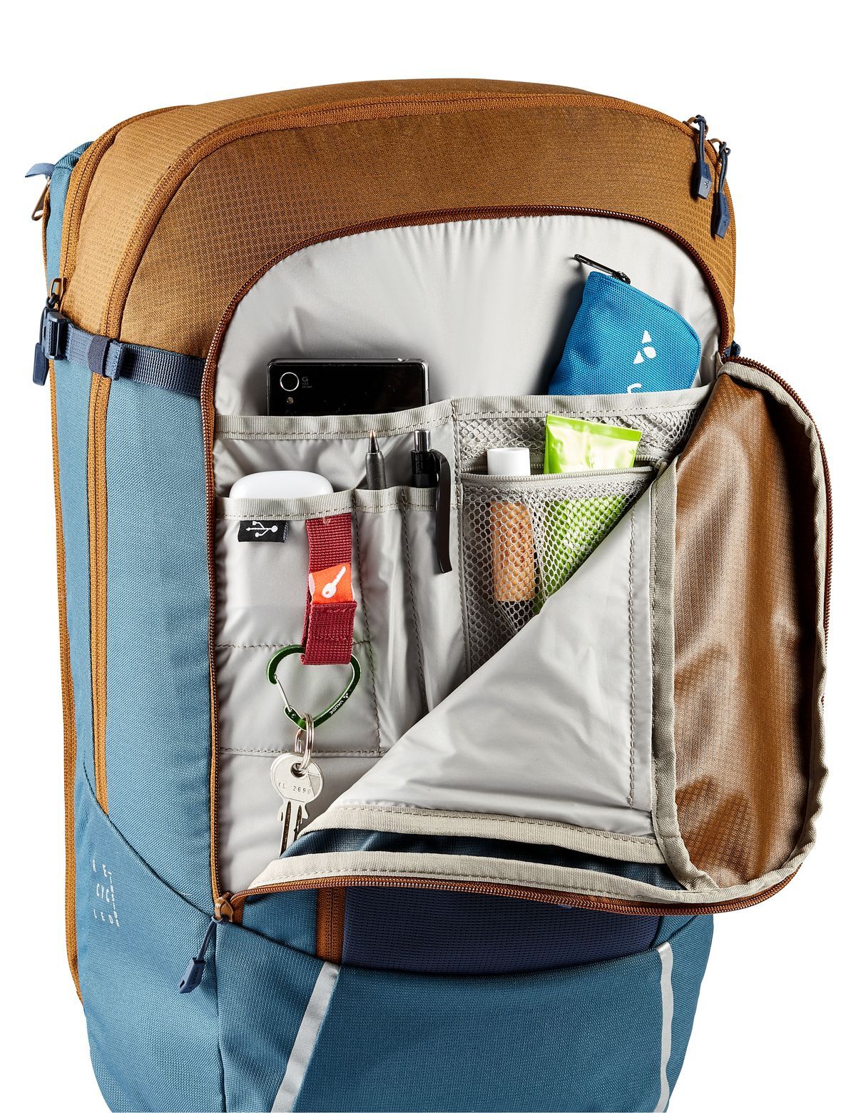 Vaude Fahrradrucksack Cycle 28 II baltic sea/umbra