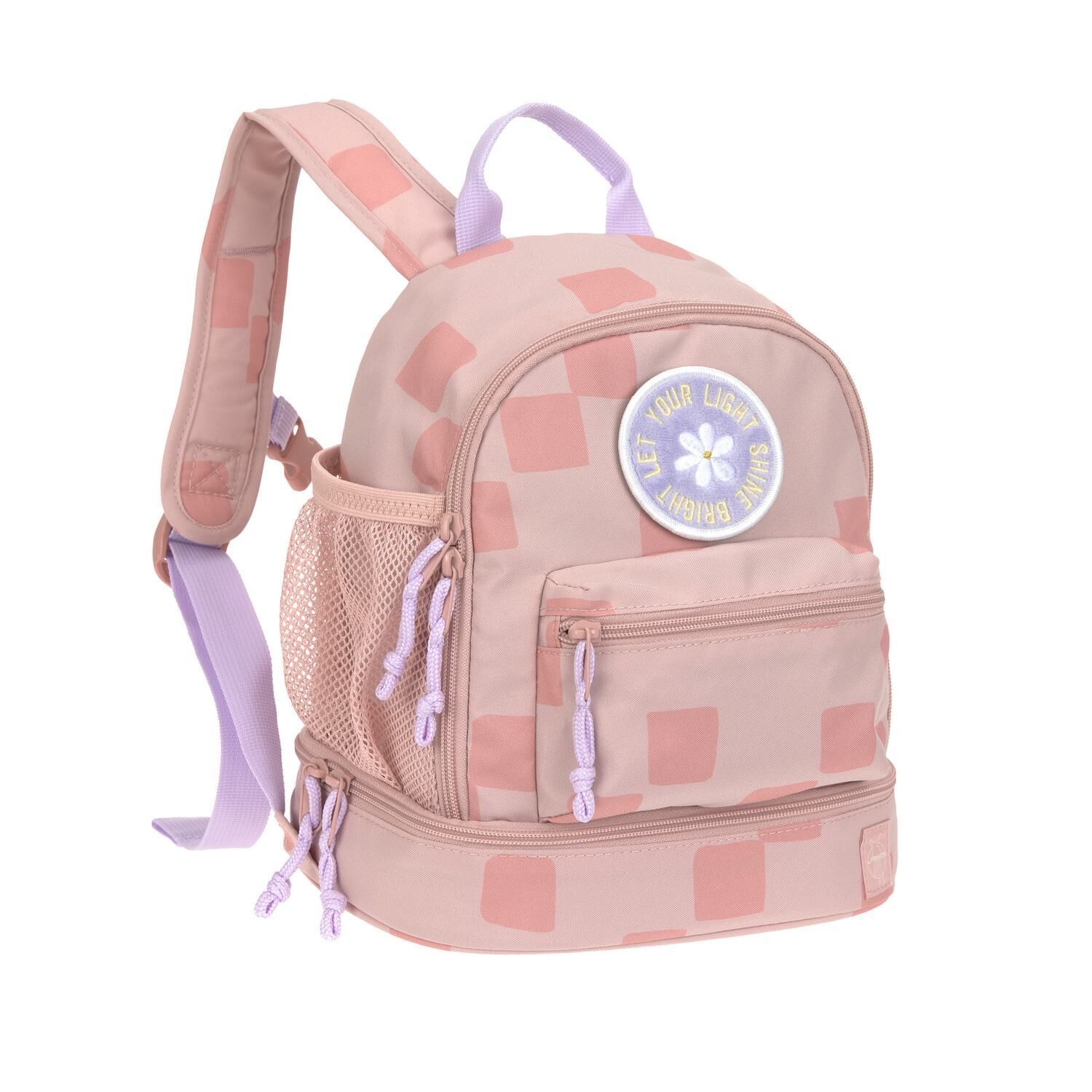 Lässig Kinderrucksack Mini - Pattern Party, Rosa