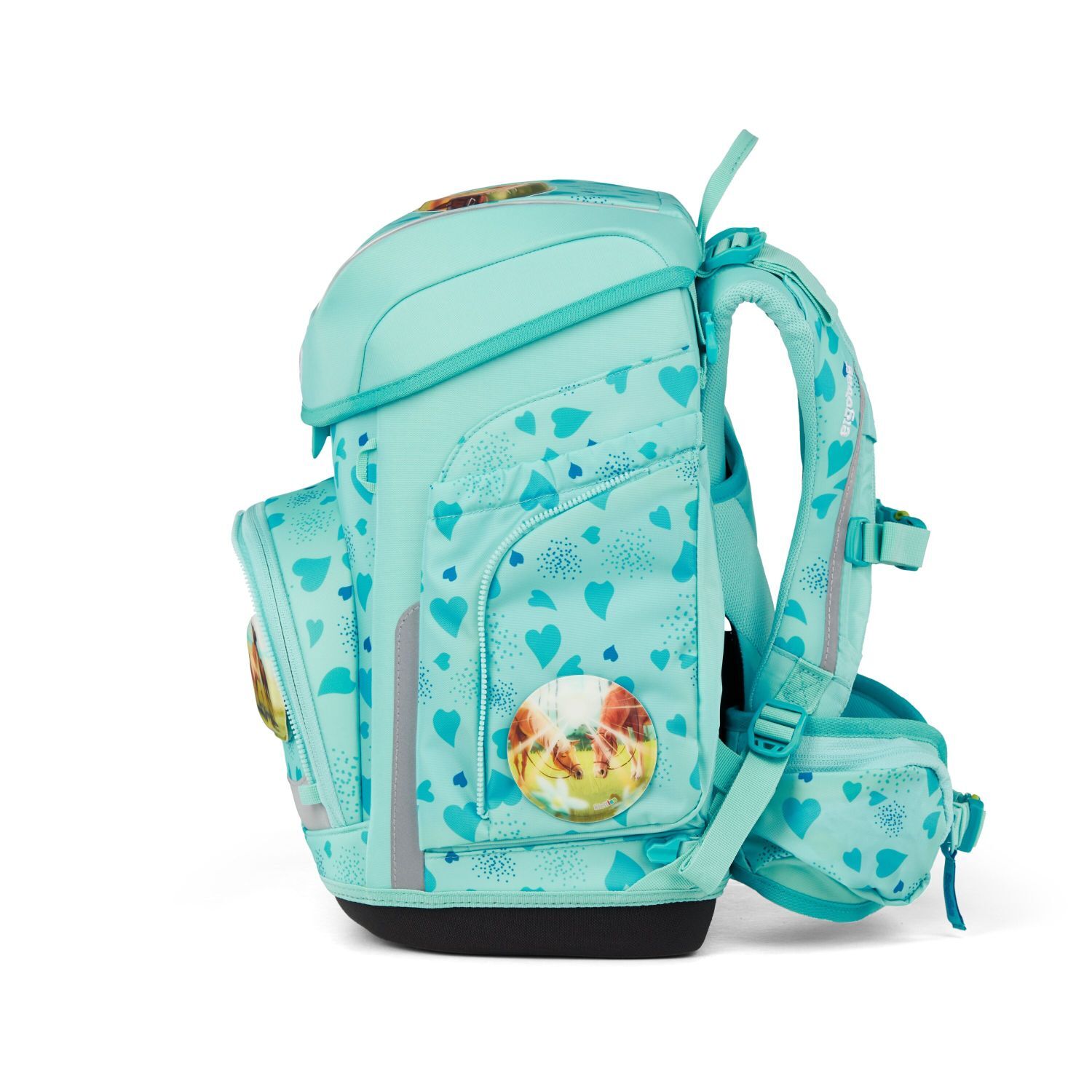 ergobag cubo Schulranzen-Set ReitBärtraum