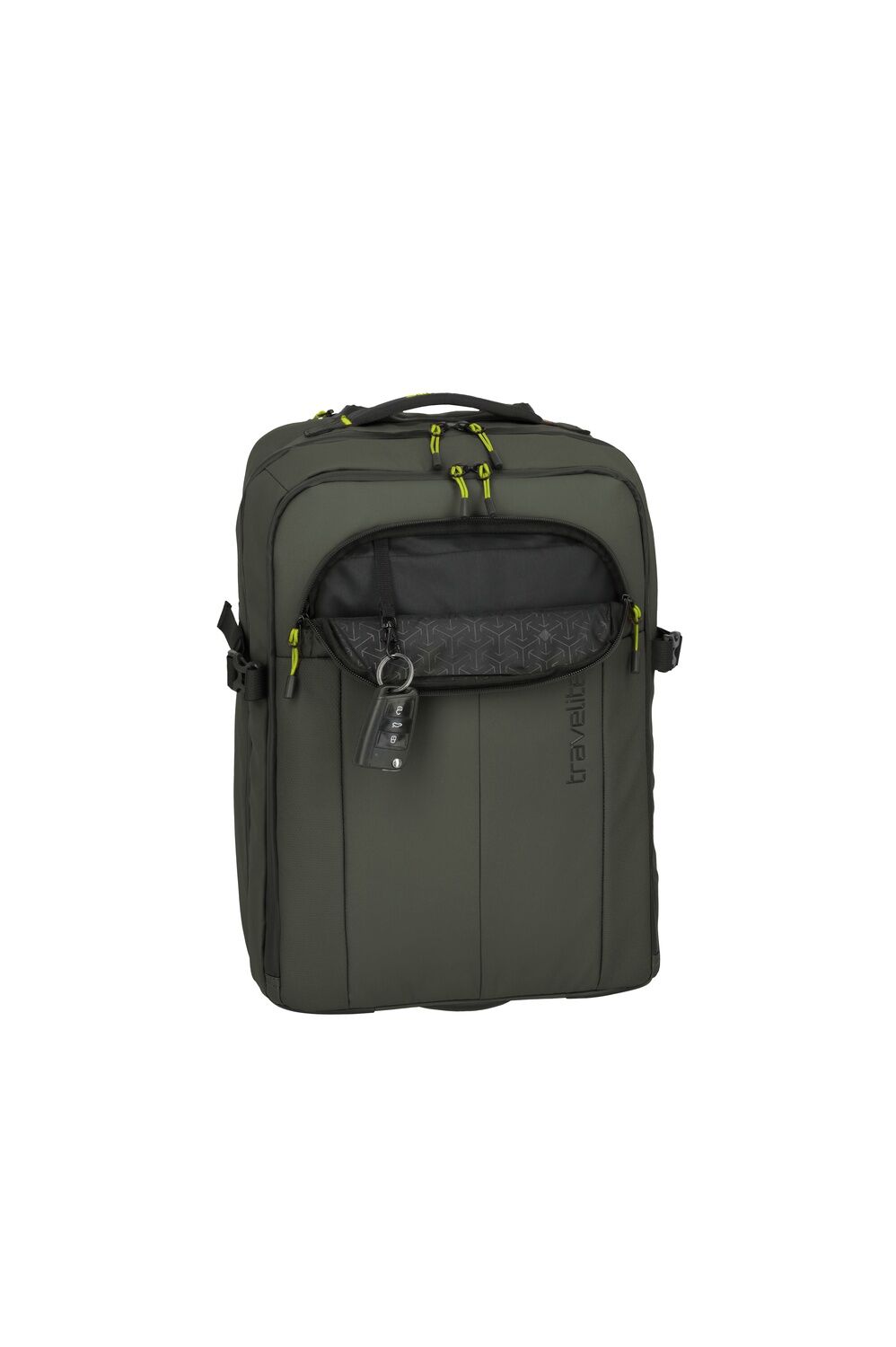 Travelite Koffer BRIIZE Trolley Backpack 2w, Khaki