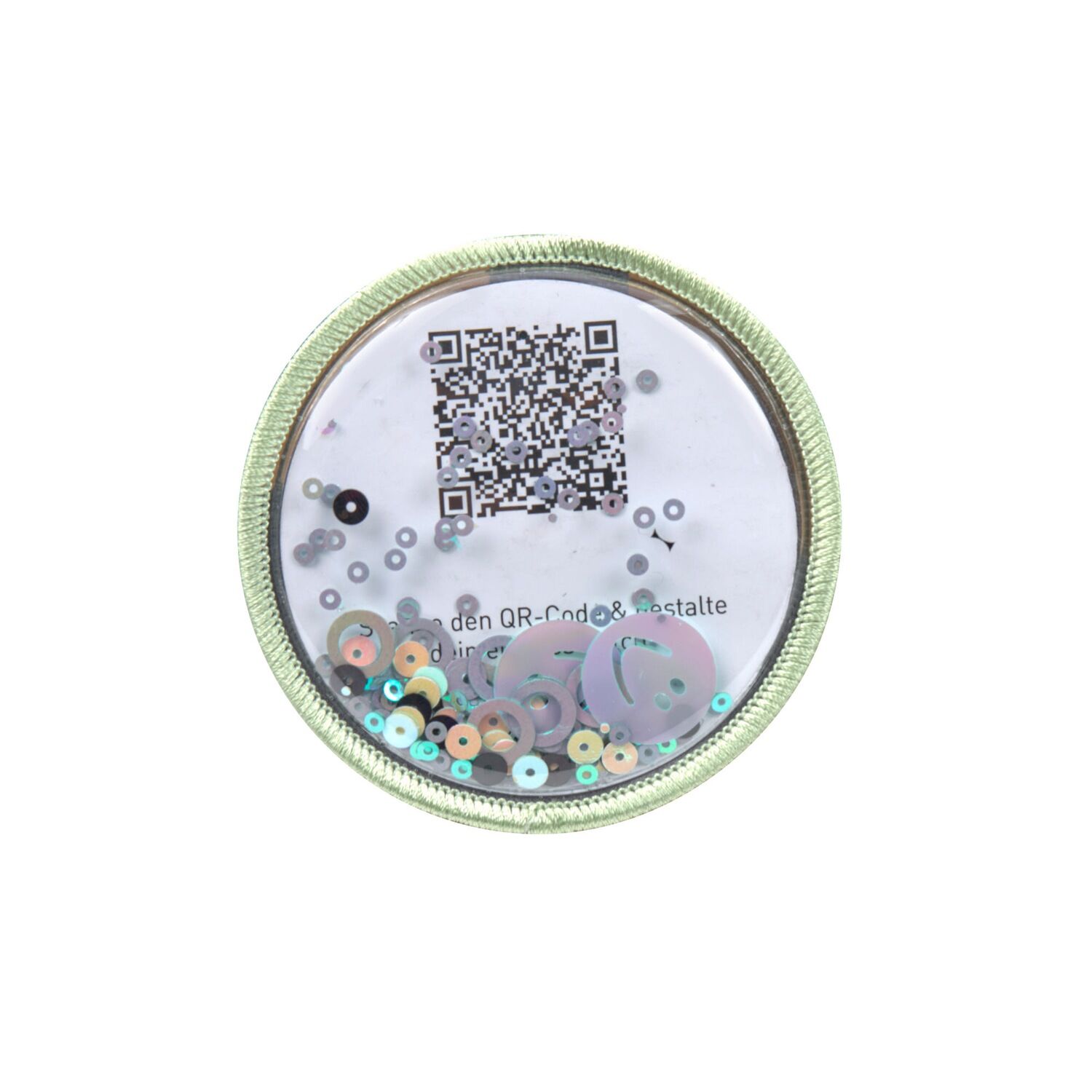 Lässig Patches 2er Set - DIY, Blau Mint