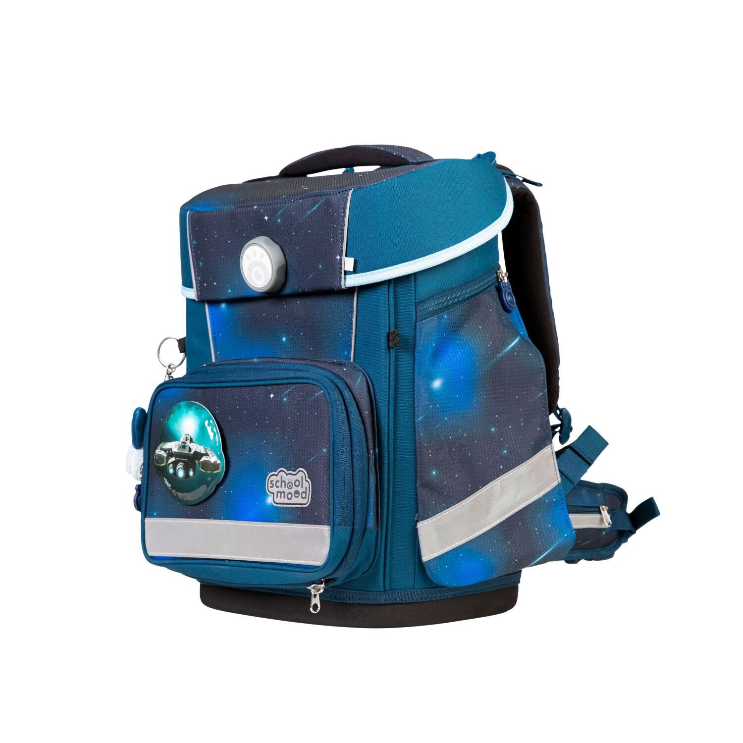 School Mood Champion Maxx Pro Moritz (Weltall), 7-tlg. Schulranzenset