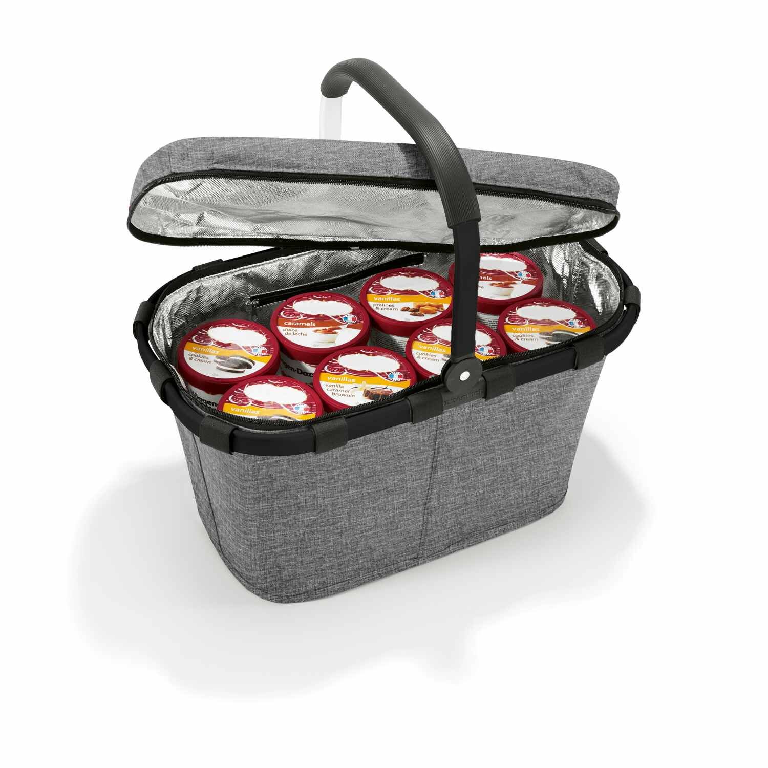 reisenthel Einkaufskorb carrybag iso frame twist silver