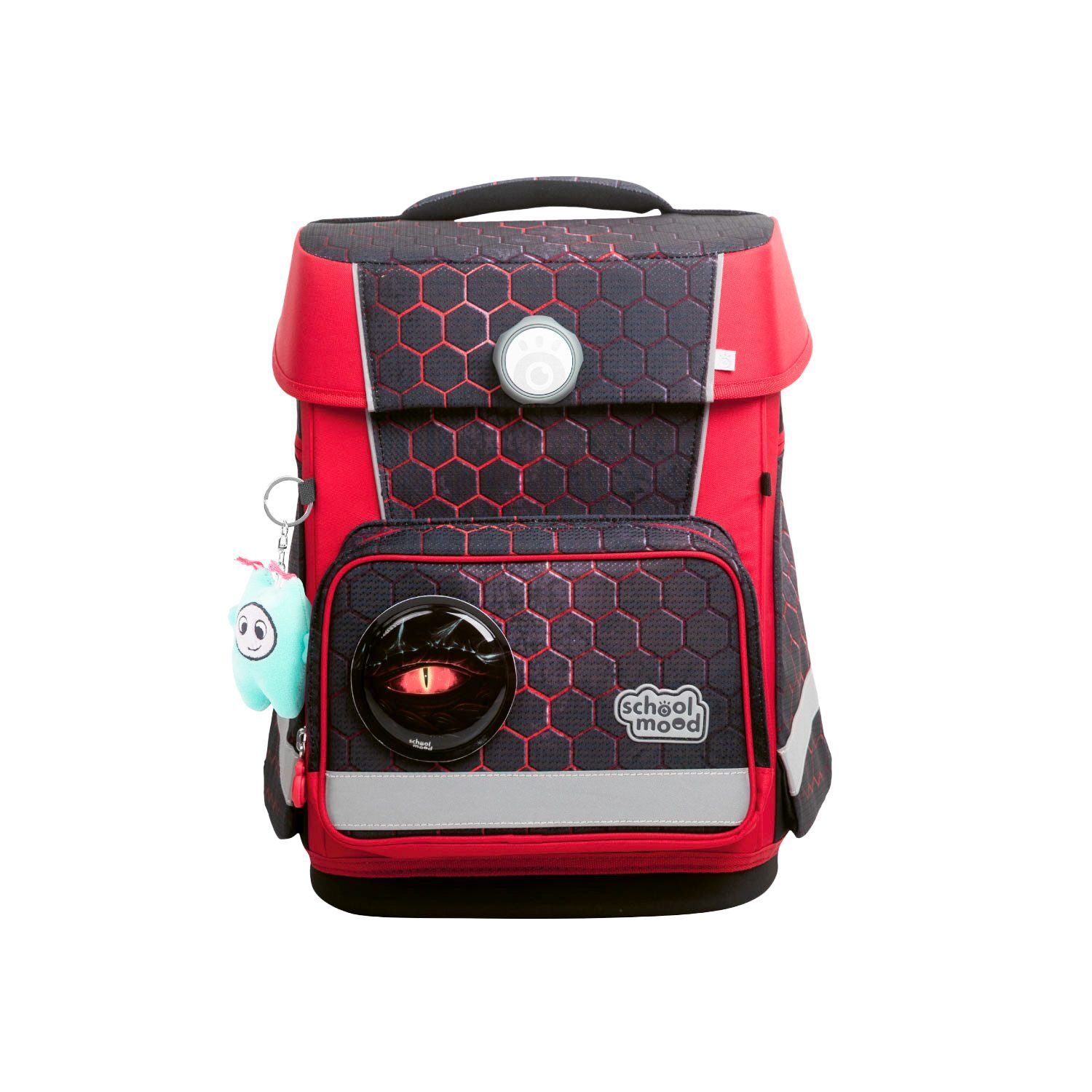 School Mood Champion Maxx Pro Mika (Drache), 7-tlg. Schulranzenset