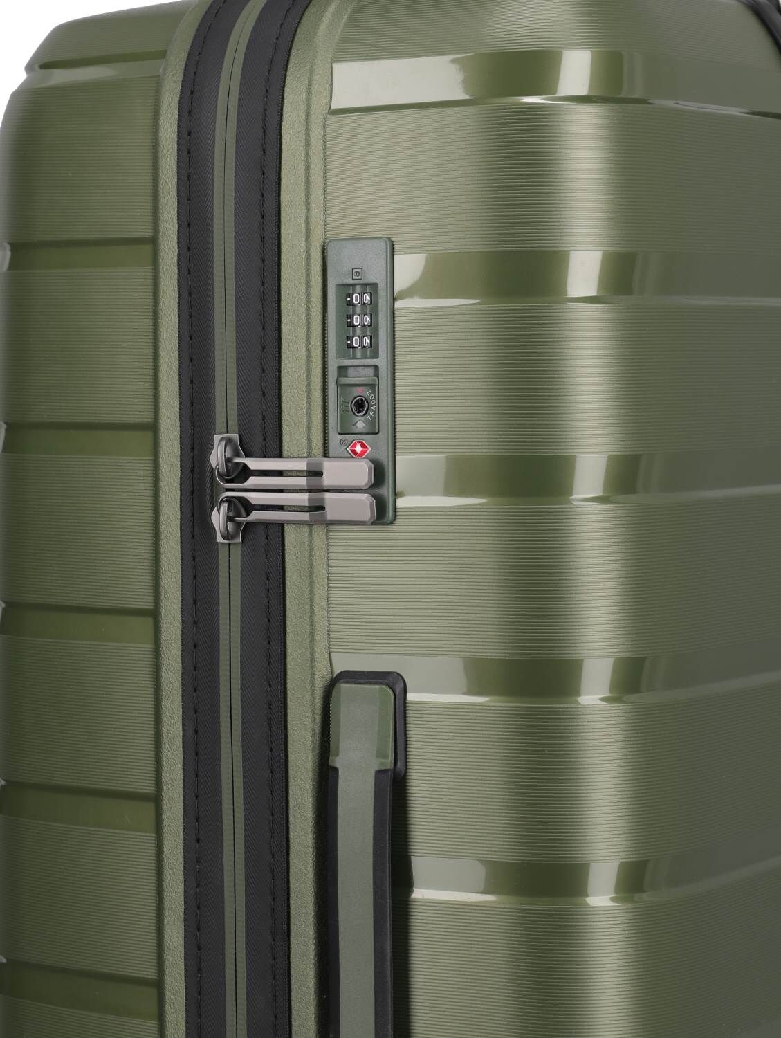 Travelite Koffer AIR BASE 4w Trolley L, Olive