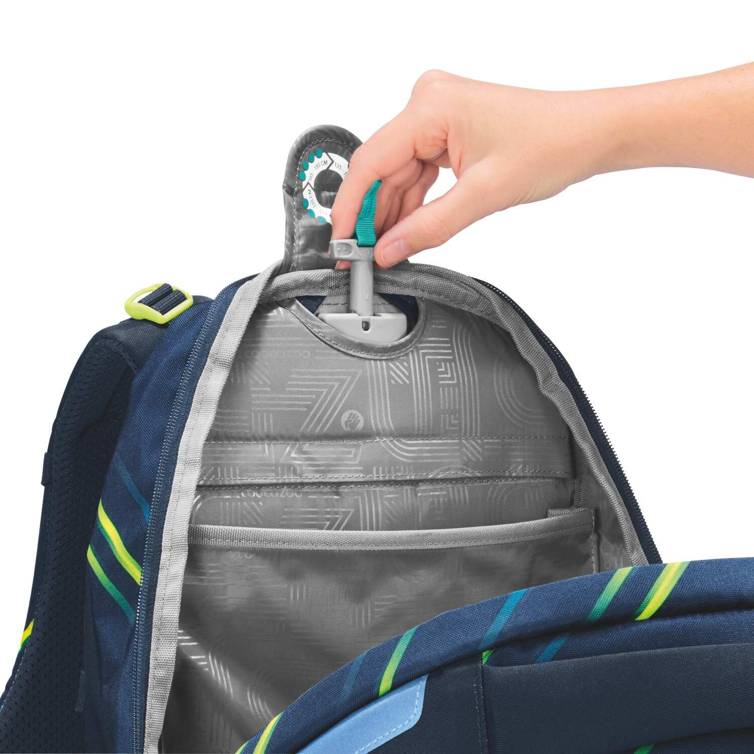 coocazoo Schulrucksack PORTER, Fast Lime