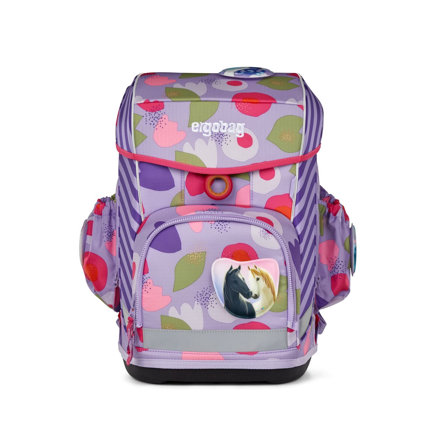 ergobag cubo light Schulranzen-Set BlütenzauBär